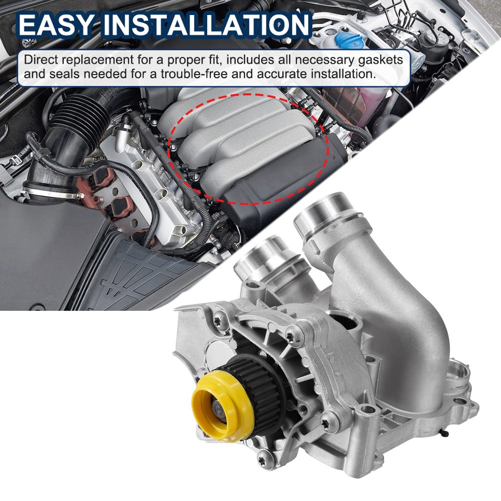 Water Pump Thermostat Assy For Audi A3 A4 A5 A6 Q3 Q5 TT 2.0TFSI 06H121026