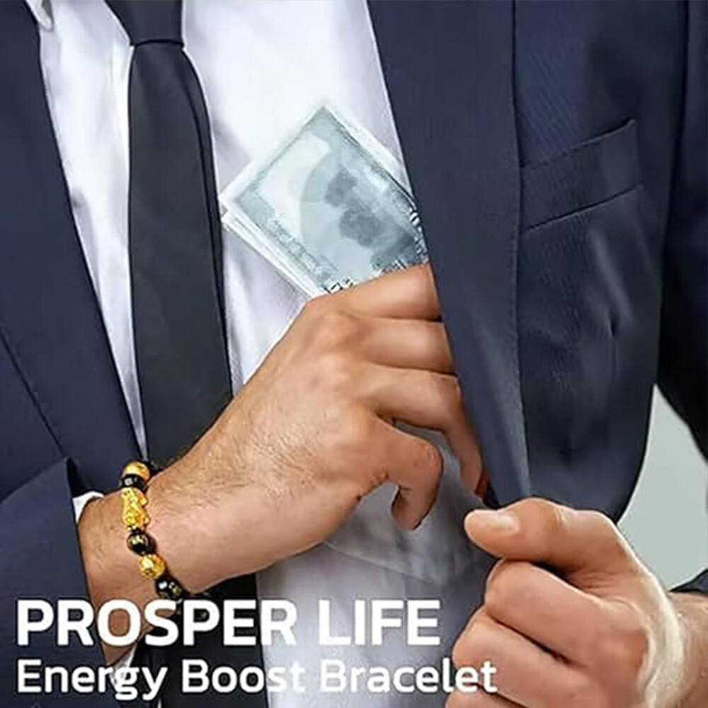 Feng Shui Black Obsidian Beads Pixiu Bracelet Attract Wealth Good Luck Jewelry