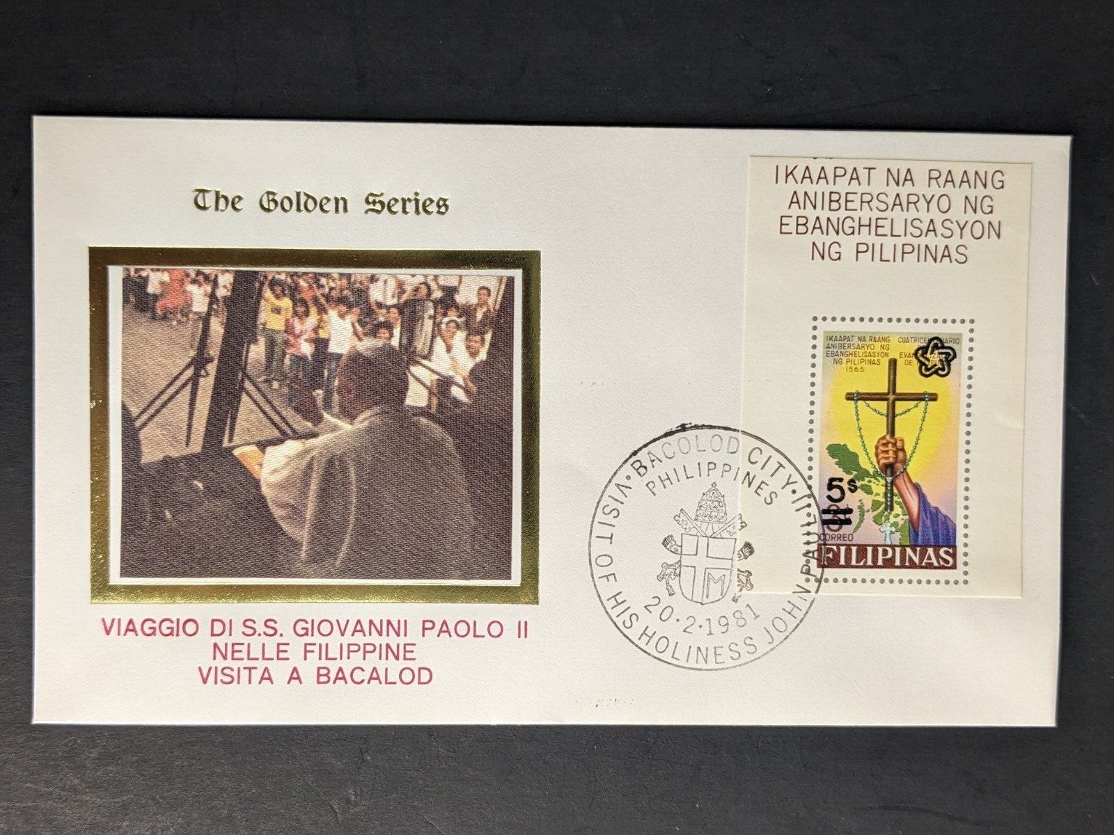 Pope John Paul II, The Golden Series Guam, Japan, Pakistan, AK, 16 Covers Plus