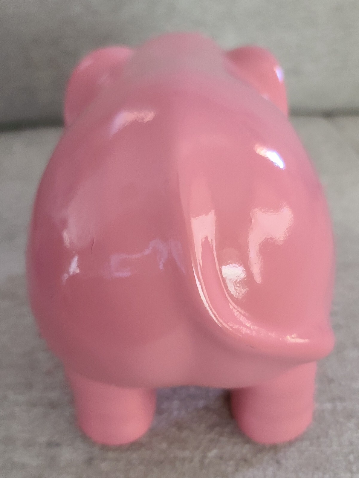 NEW Delirium Tremens Pink Ceramic Elephant 8"x6" Logo Belgian Beer Sculpture Bar