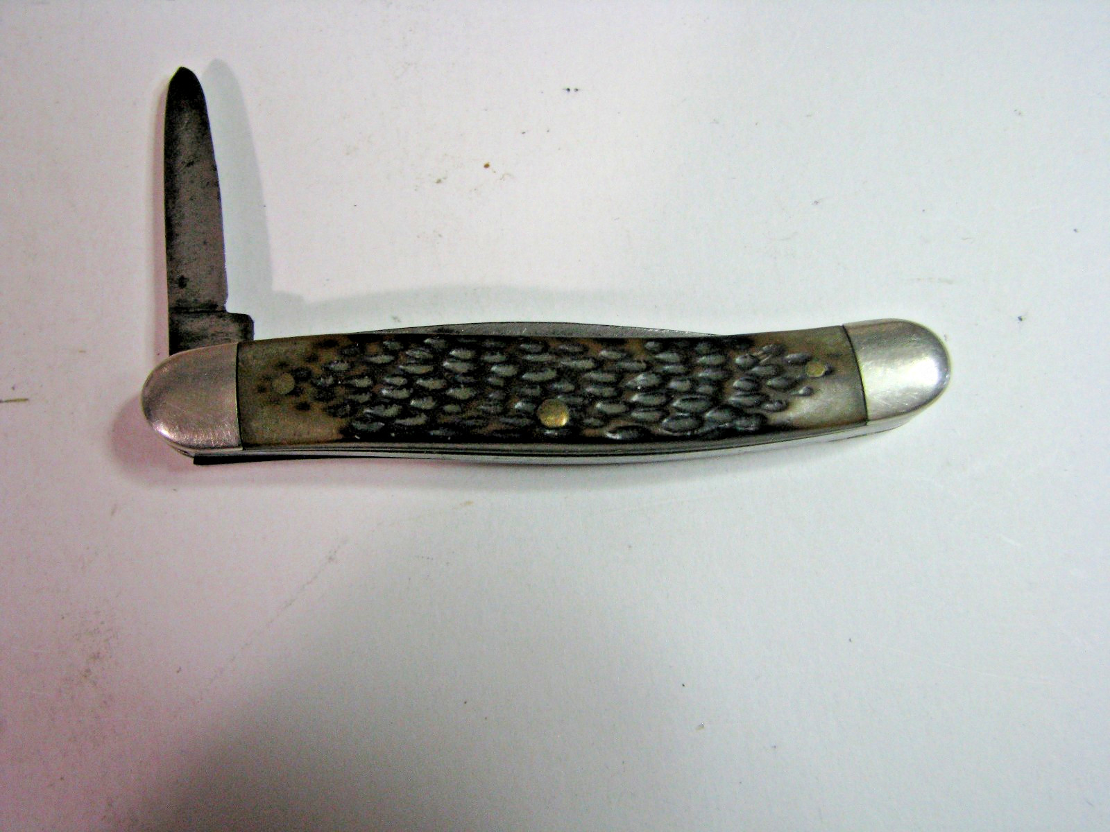 Vintage Imperieal Frontier 4221 Trapper Folding Pocket Knife USA