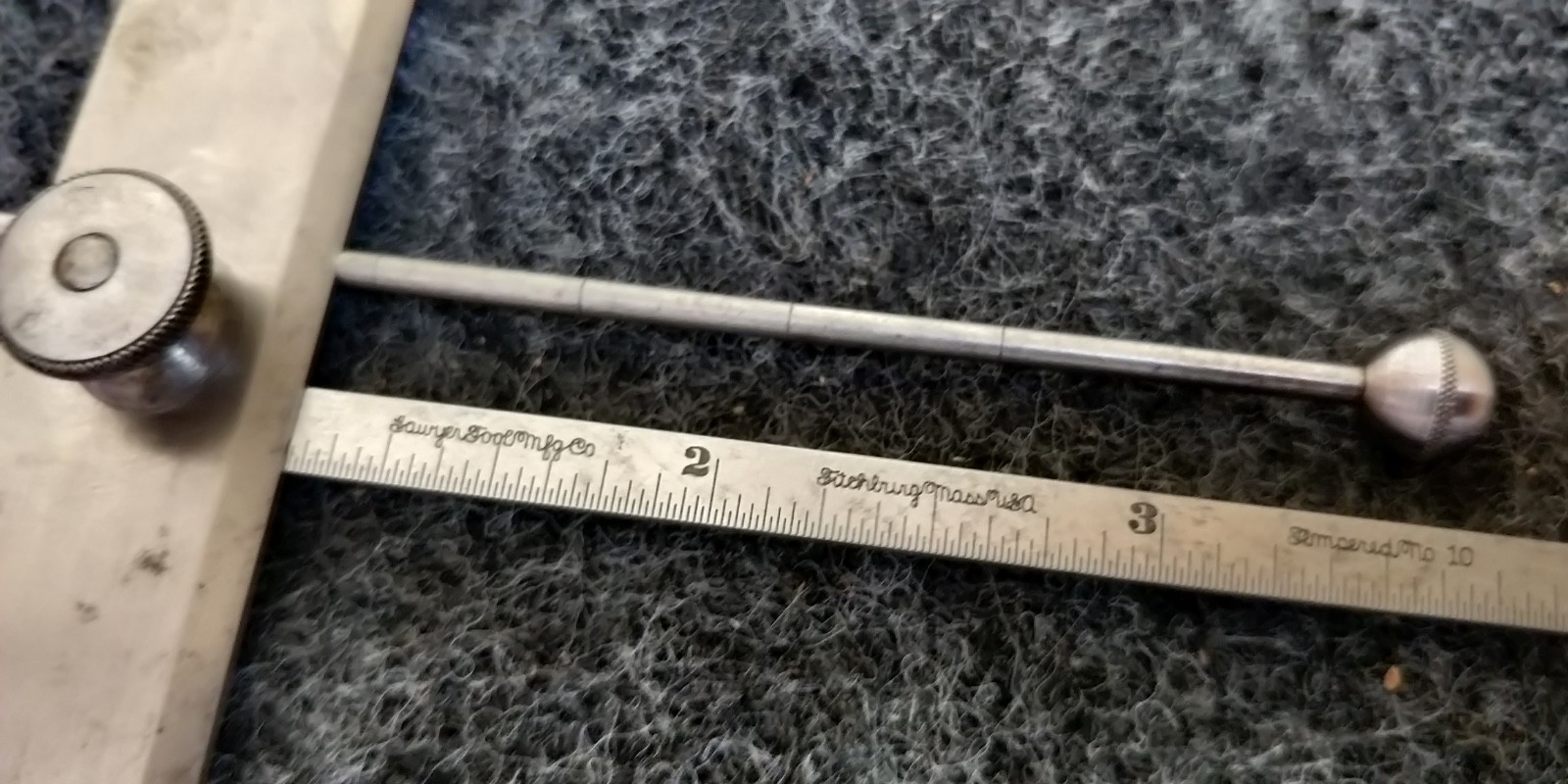 ANTIQUE Sawyer #57 Depth Gage machinist tool GREAT Condition