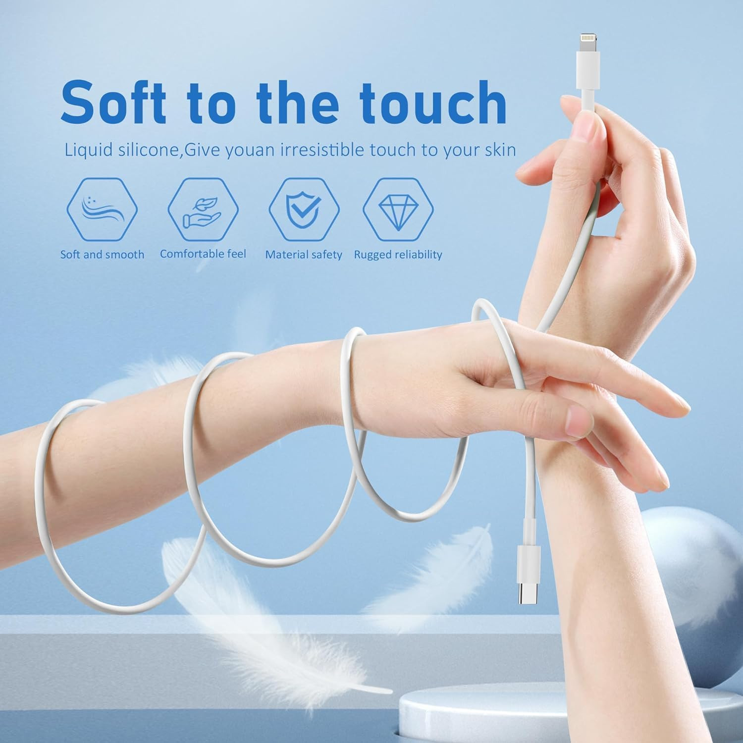 Fast Charger Cable Type USB C PD Cord to For iPhone 14 13 12 11 Pro Max XR lot