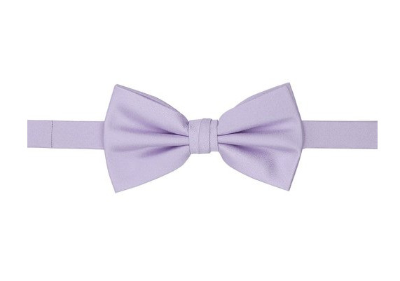 Jacob Alexander Boy Solid Pre-Tied Bow Tie Lavender 0184