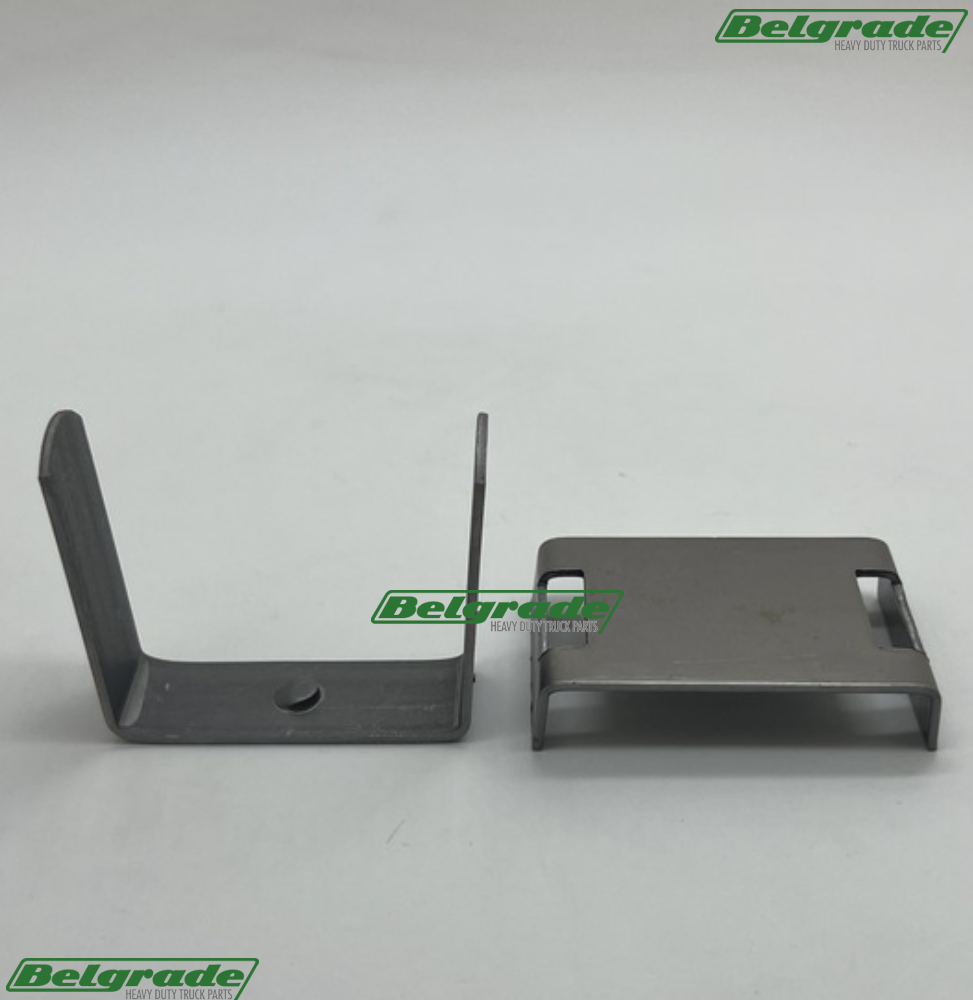 Leaf Spring Bend Repair Clip with Cap 2-1/2in 4 Pack