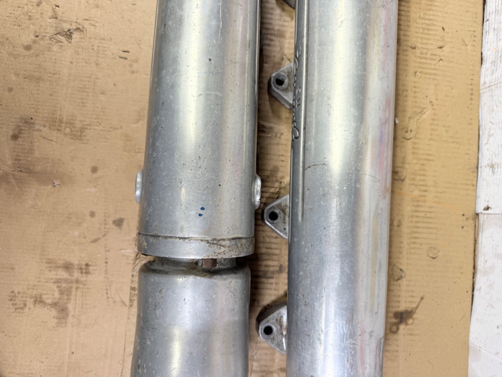 VINTAGE FORD FE 390 427 EDELBROCK M5 MARINE BOAT EXHAUST LOGS EXHAUST MANIFOLD