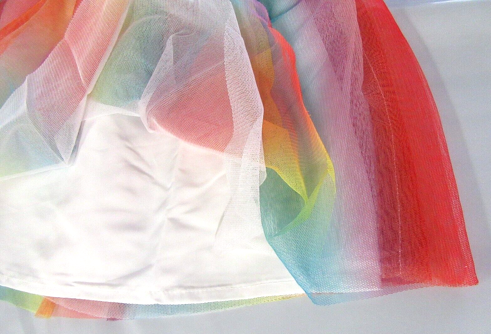 Cat Jack Girl Pink Tank Top Rainbow Pride Tutu Dress Spring Summer Parade - 4T