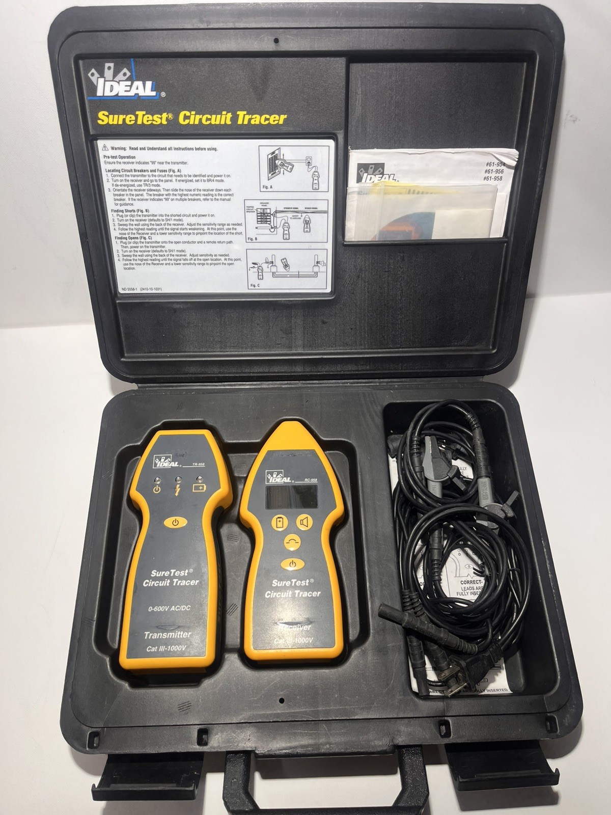 IDEAL SURETEST CIRCUIT TRACER (TR-958/RC-958) (DJ1034687) 1000v