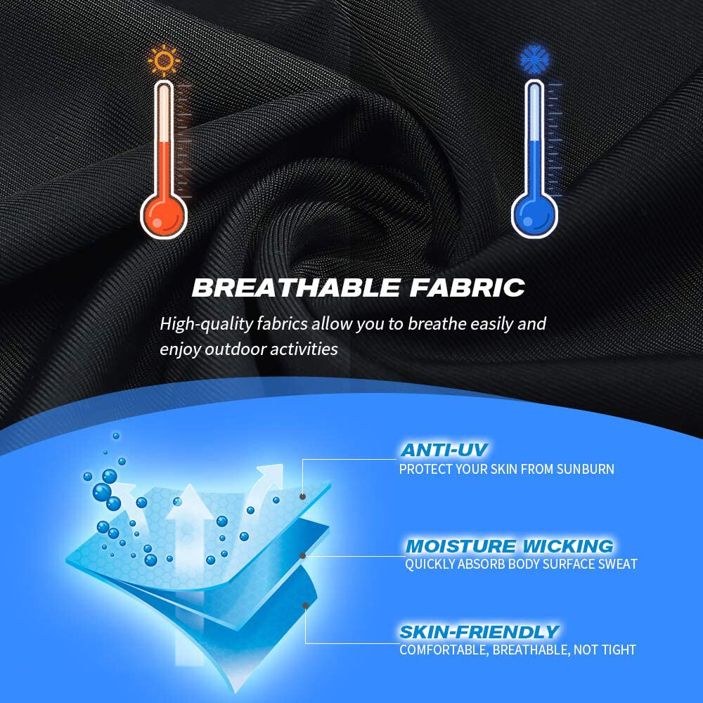 UV Protection Cooling Neck Gaiter Face Mask Scarf Windproof Neck Bandana Cover