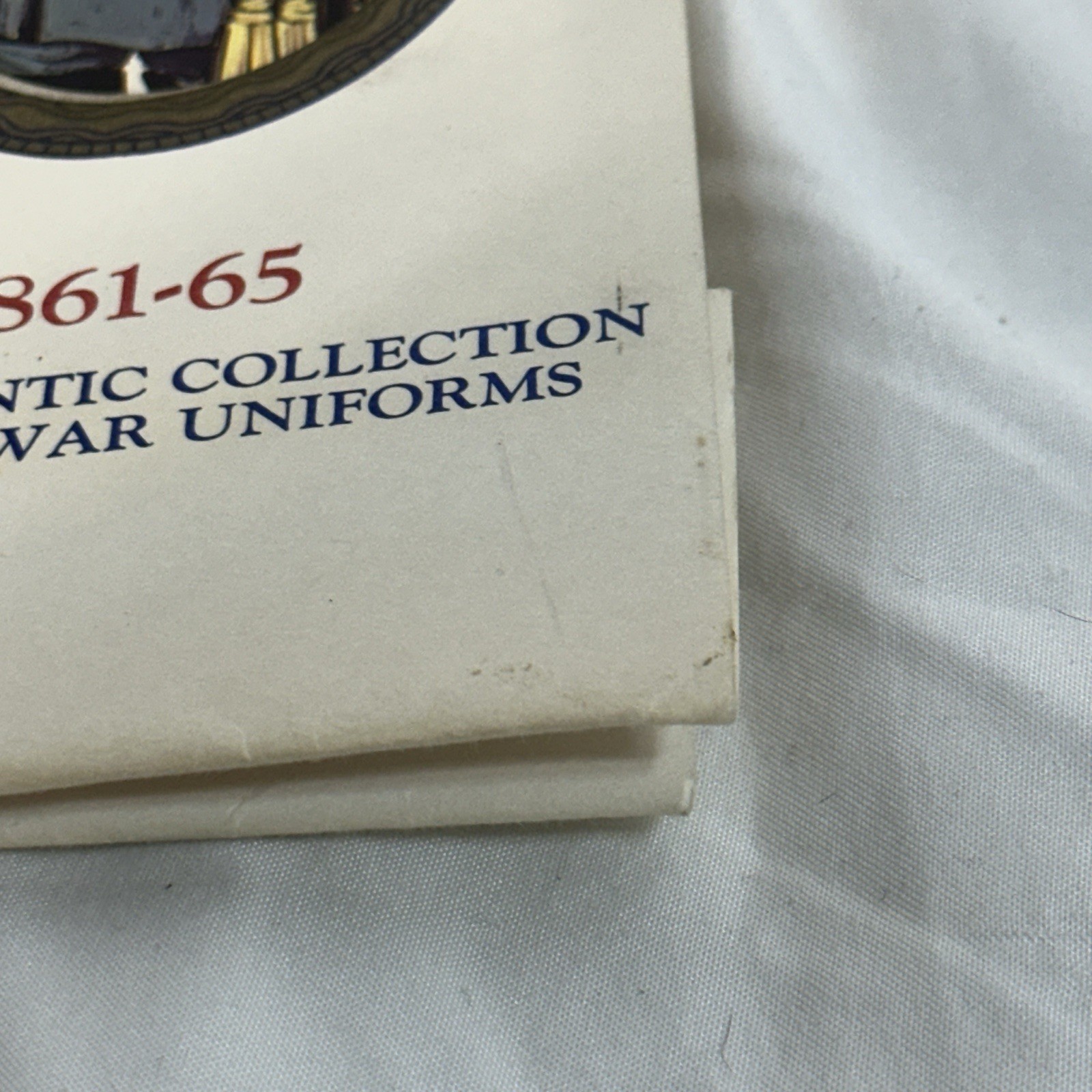 American Civil War Uniforms Of The Confederacy Set Of 6 Art Cards In Folder