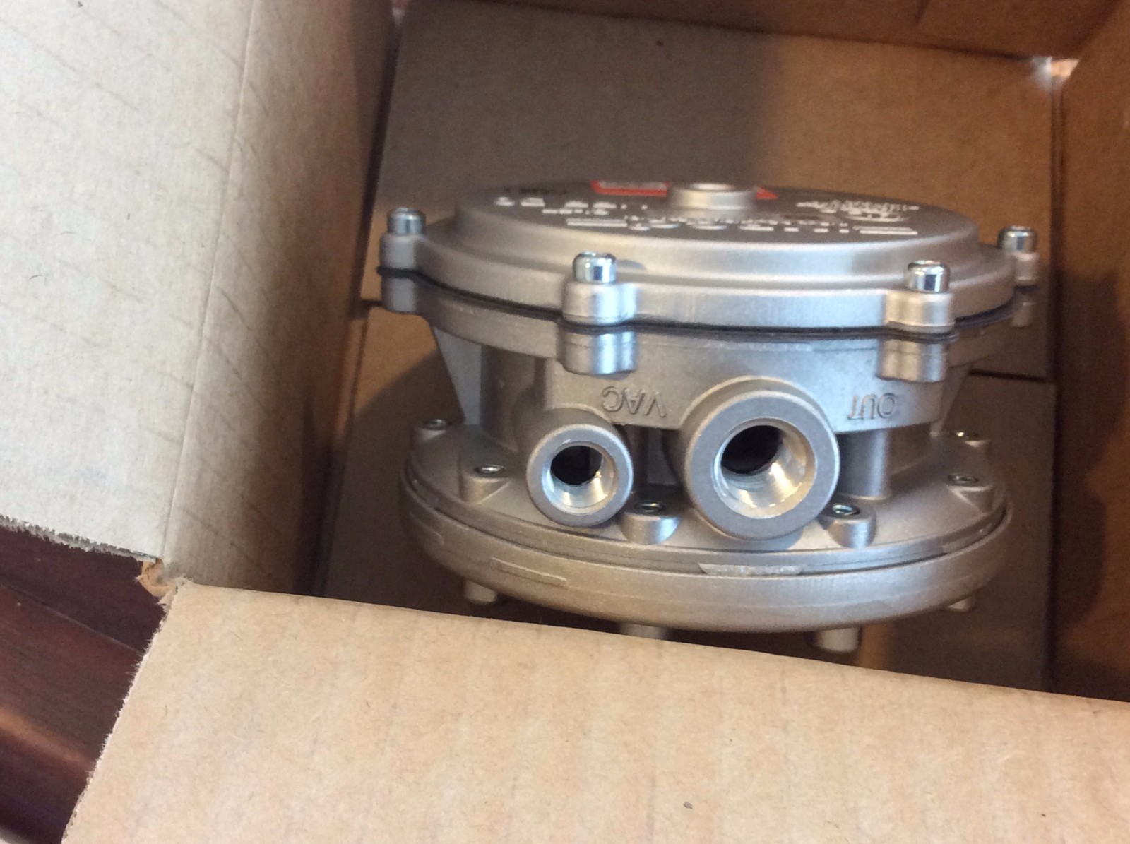 IMPCO MODEL VFF30 VACUUM FUEL LOCK/FILTER LPG FORKLIFT