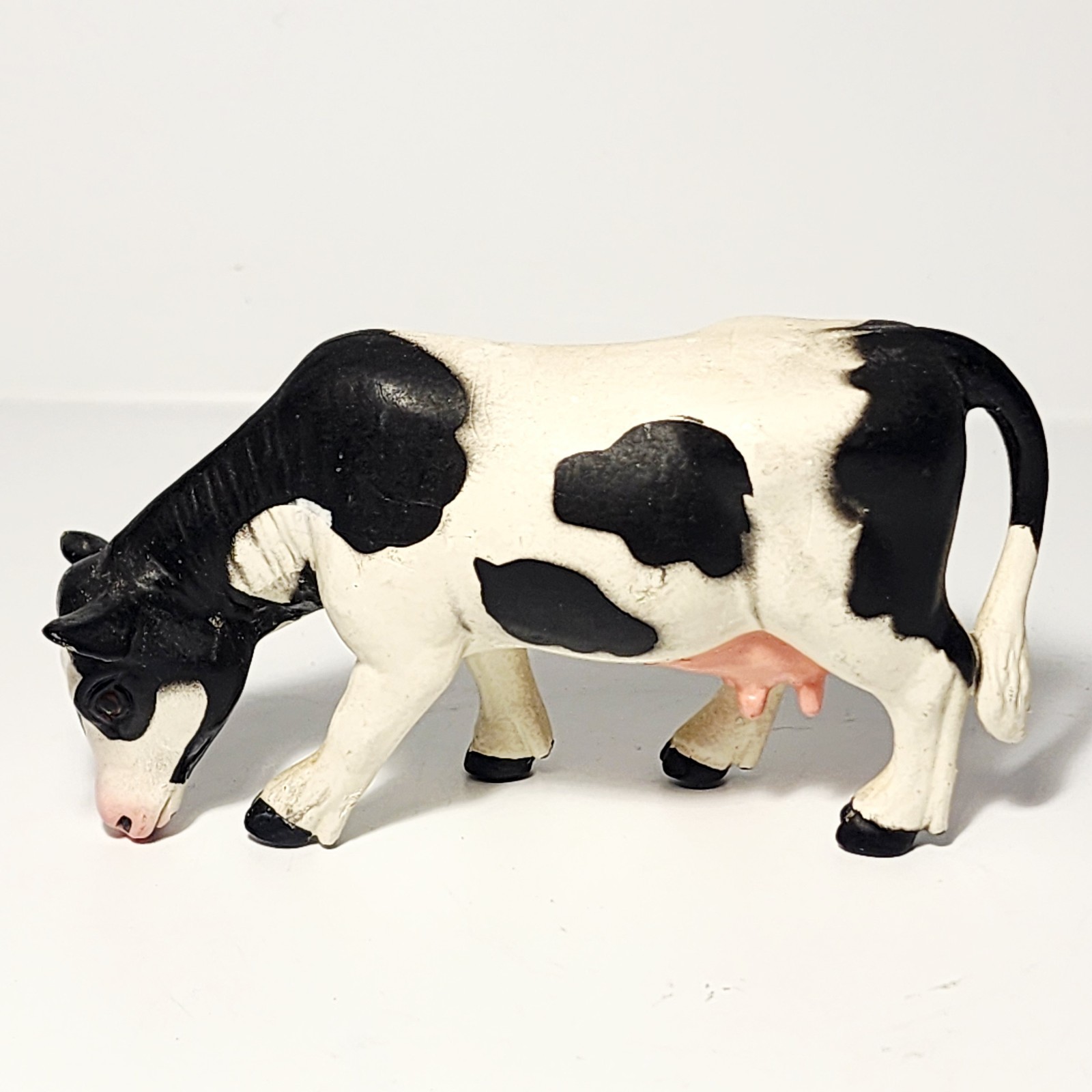 Safari Ltd Farm Dairy Cow Figure Animal Toy 2001 Vintage 4.5" Long