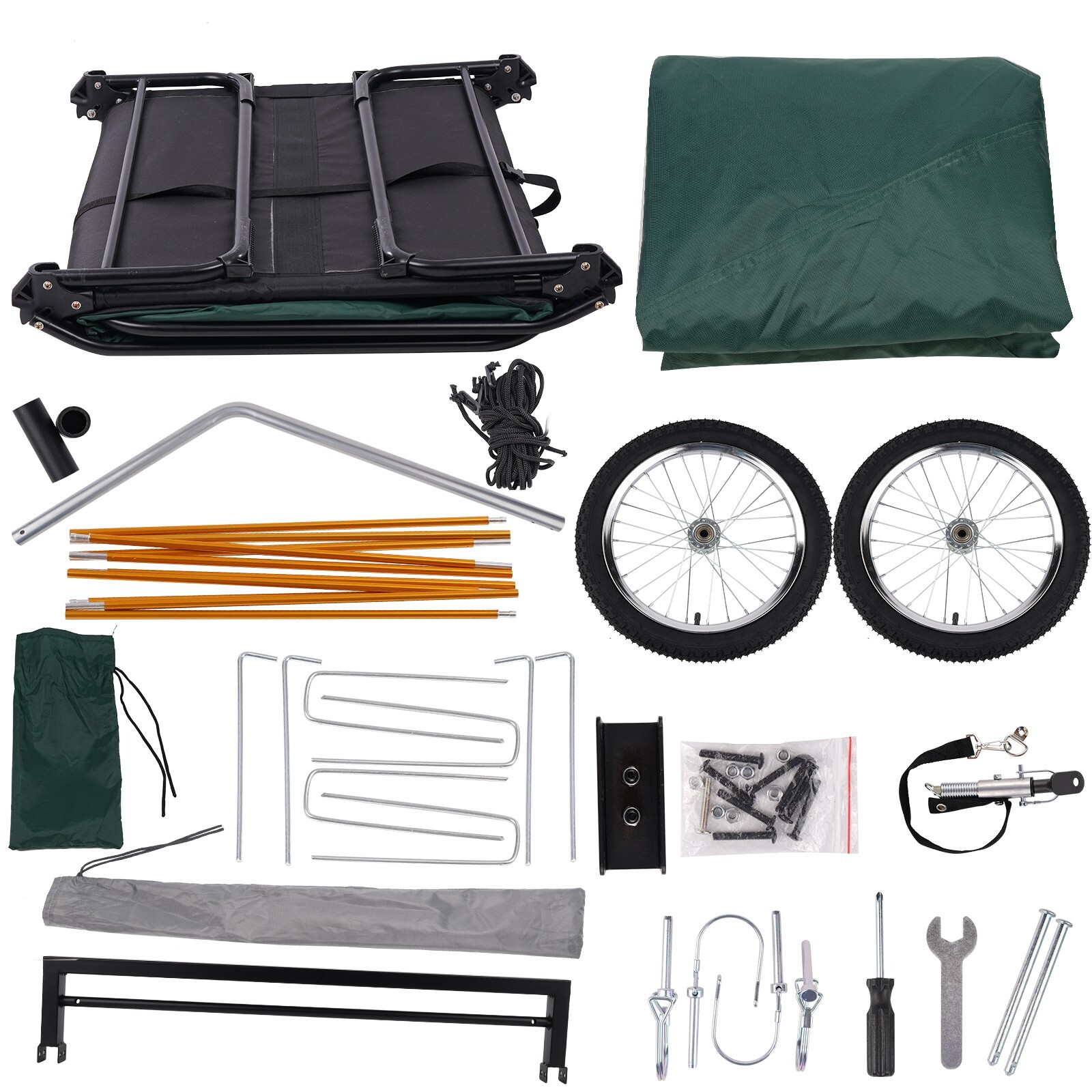 Bike trailer tent, bike Camper, Bicycle Trailer Tent, cargo trailer, folding