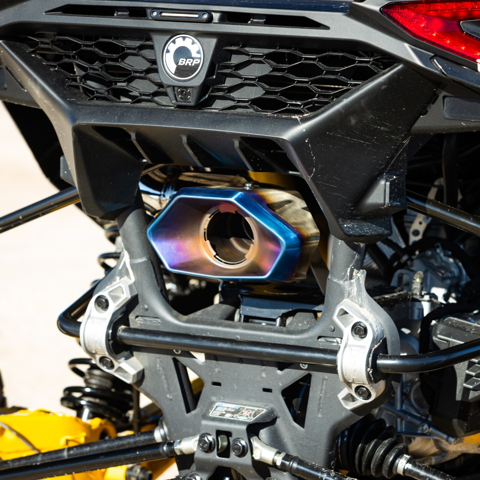 RPM Stainless Replacement Tip for Can-Am Maverick R X rs 2024-2025