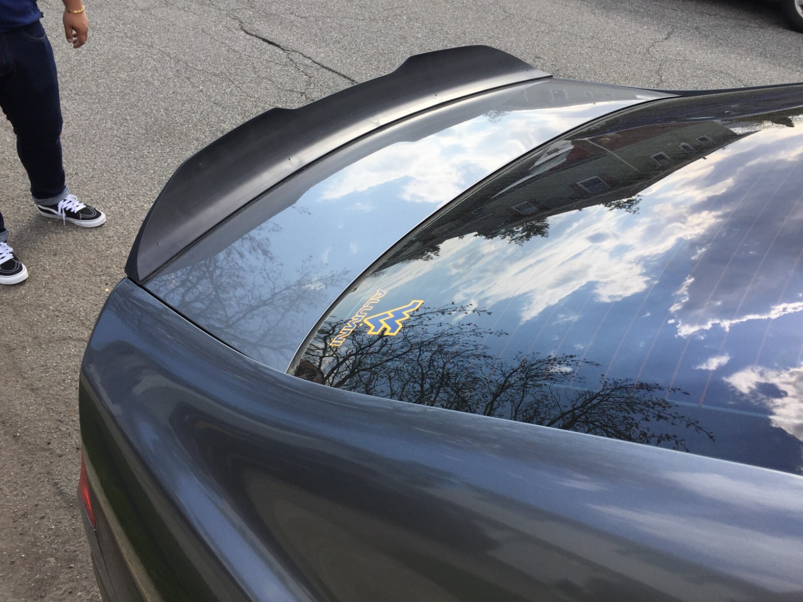 SpoilerKing 495VC Universal 30"- 59" Custom Rear Polyurethane Trunk Spoiler Wing