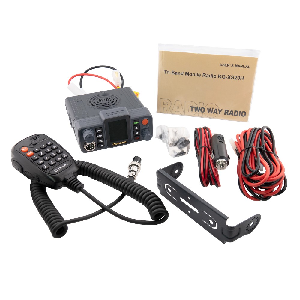 Wouxun KG-XS20H Tri-Band Base/Mobile Amateur Radio (2m / 1.25m / 70cm)