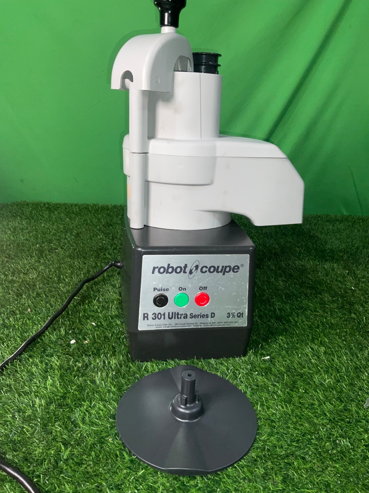 Robot Coupe R301 Ultra B Commercial 3.7L Food Processor 120V,  NEW FEED  1691 1F