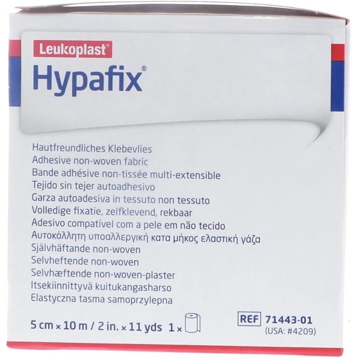 Hypafix Dressing Retention Tape 2 Inch x 10 Yards - (Pack of 2 Rolls)