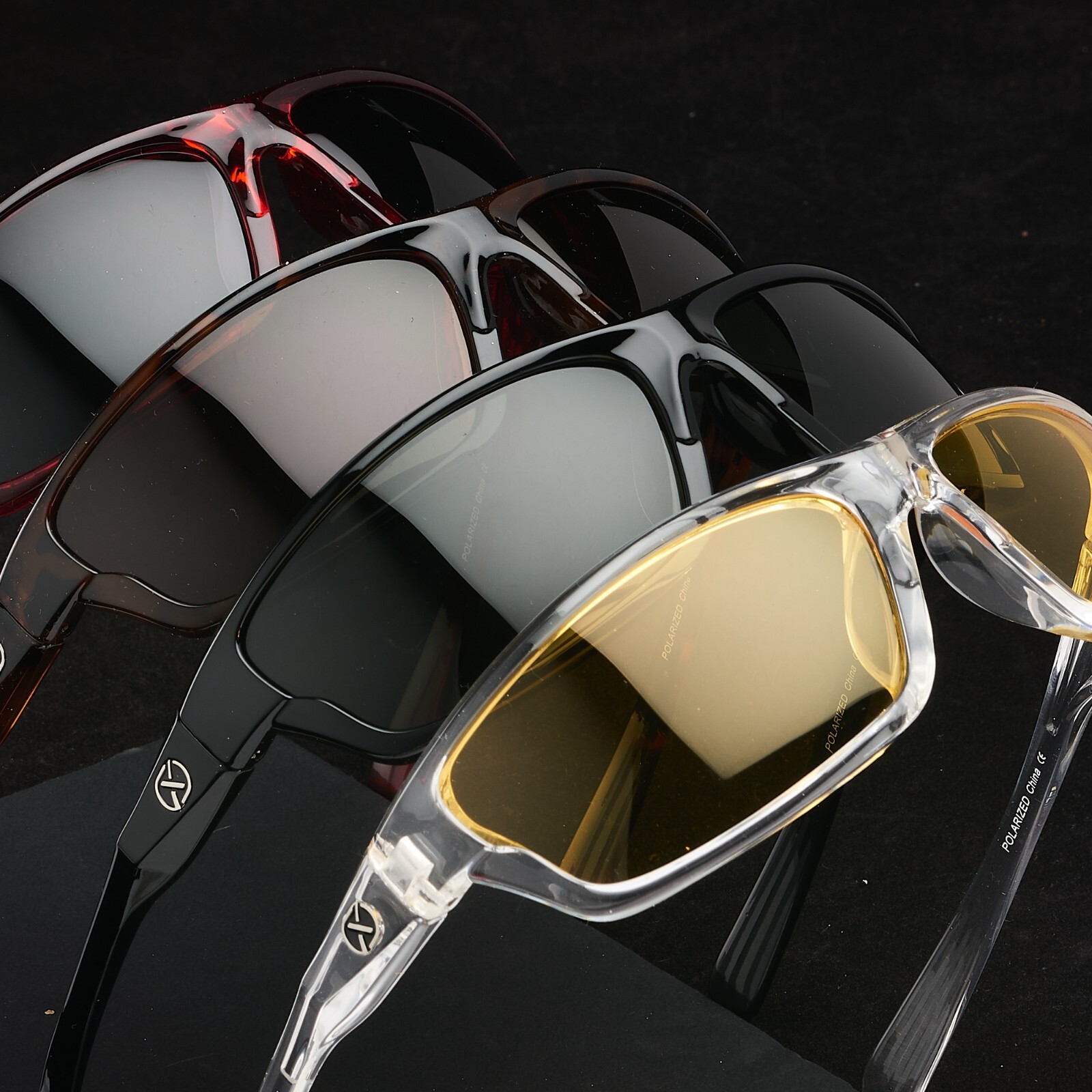 Xagger Polarized Wrap Around Sport Sunglasses for Men Women Driving Running New