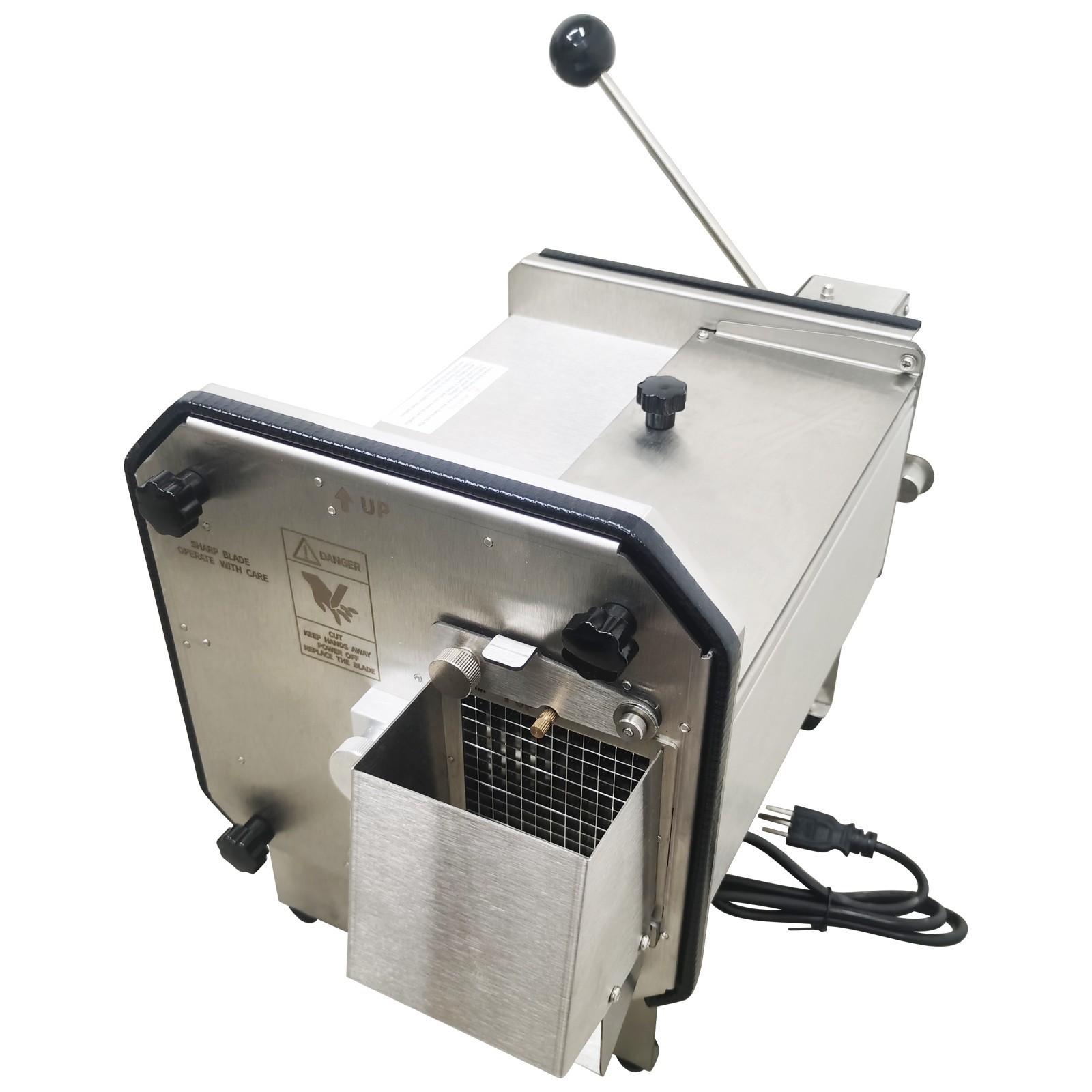 110V Commercial Electric Fruit and Vegetable Dicing Machine 6mm Dicing Cutter