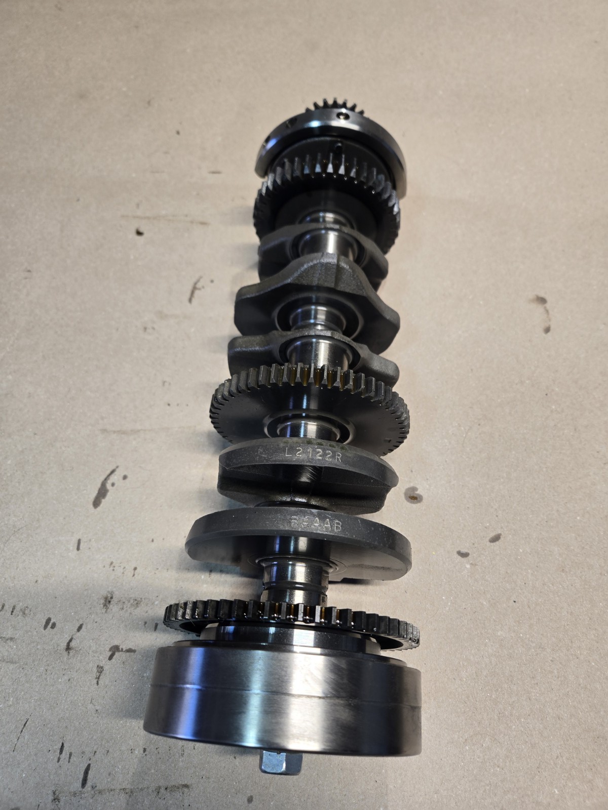 2008-2009 Suzuki GSXR750 GSXR 750 Engine Motor Crankshaft Crank Balancer #202