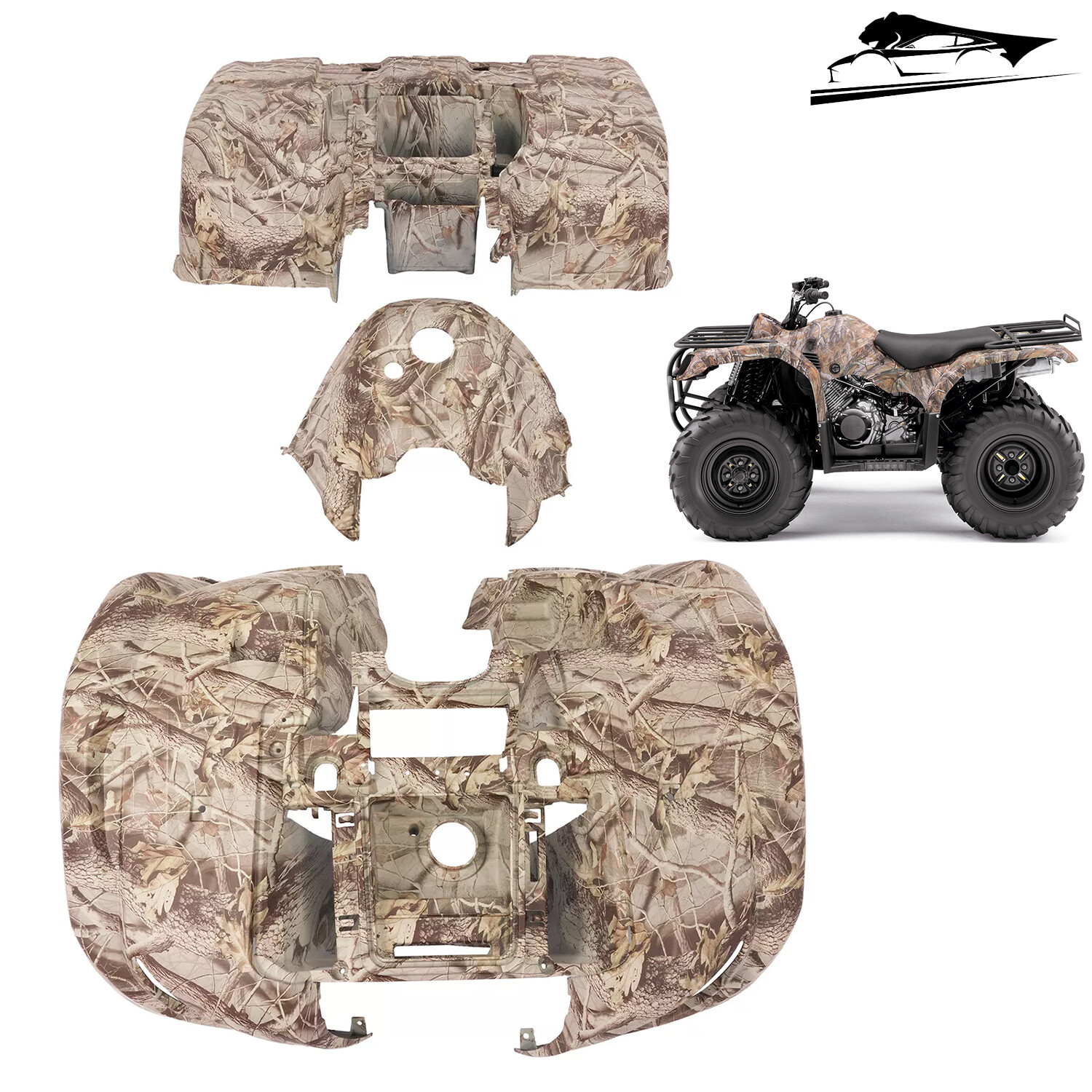 Fender Set For  Yamaha Grizzly  400 450 2007-2008   Kodiak 400 450 2005-2006