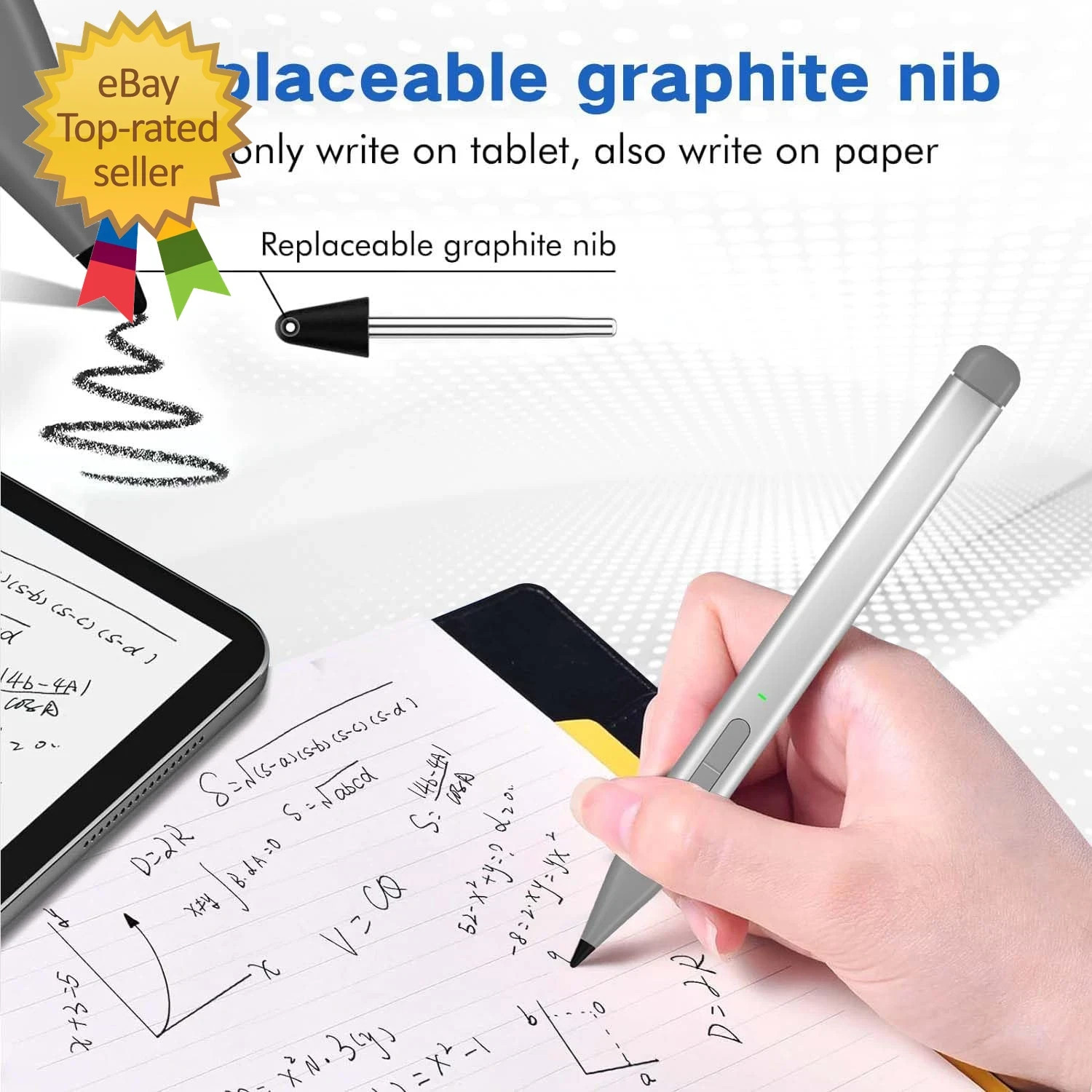 Slim Pen 2 for Microsoft Surface with 4096 Pressure, Eraser & Right-click