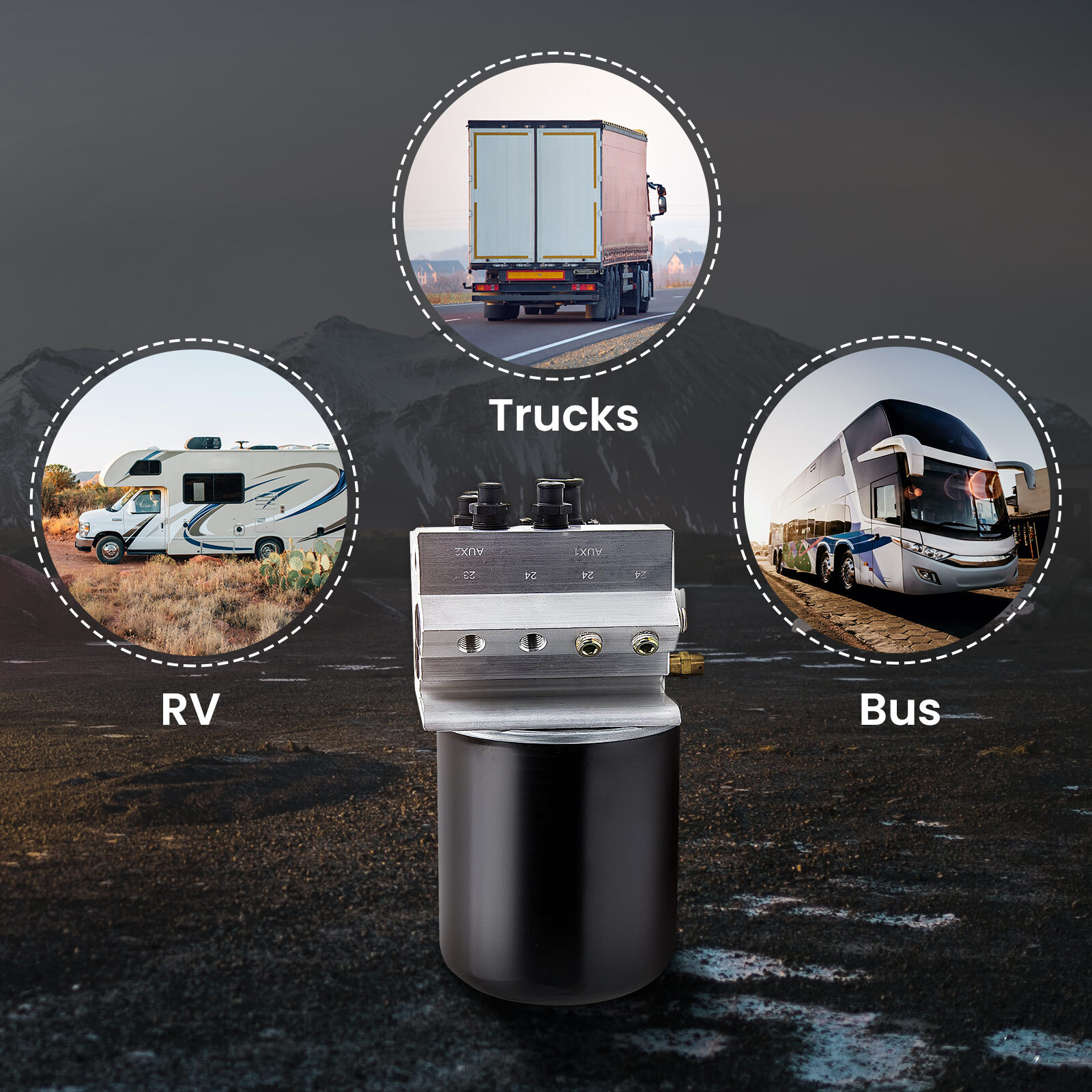 Air Dryer Extended Purge Style Replace for Freightliner for Bendix 801266