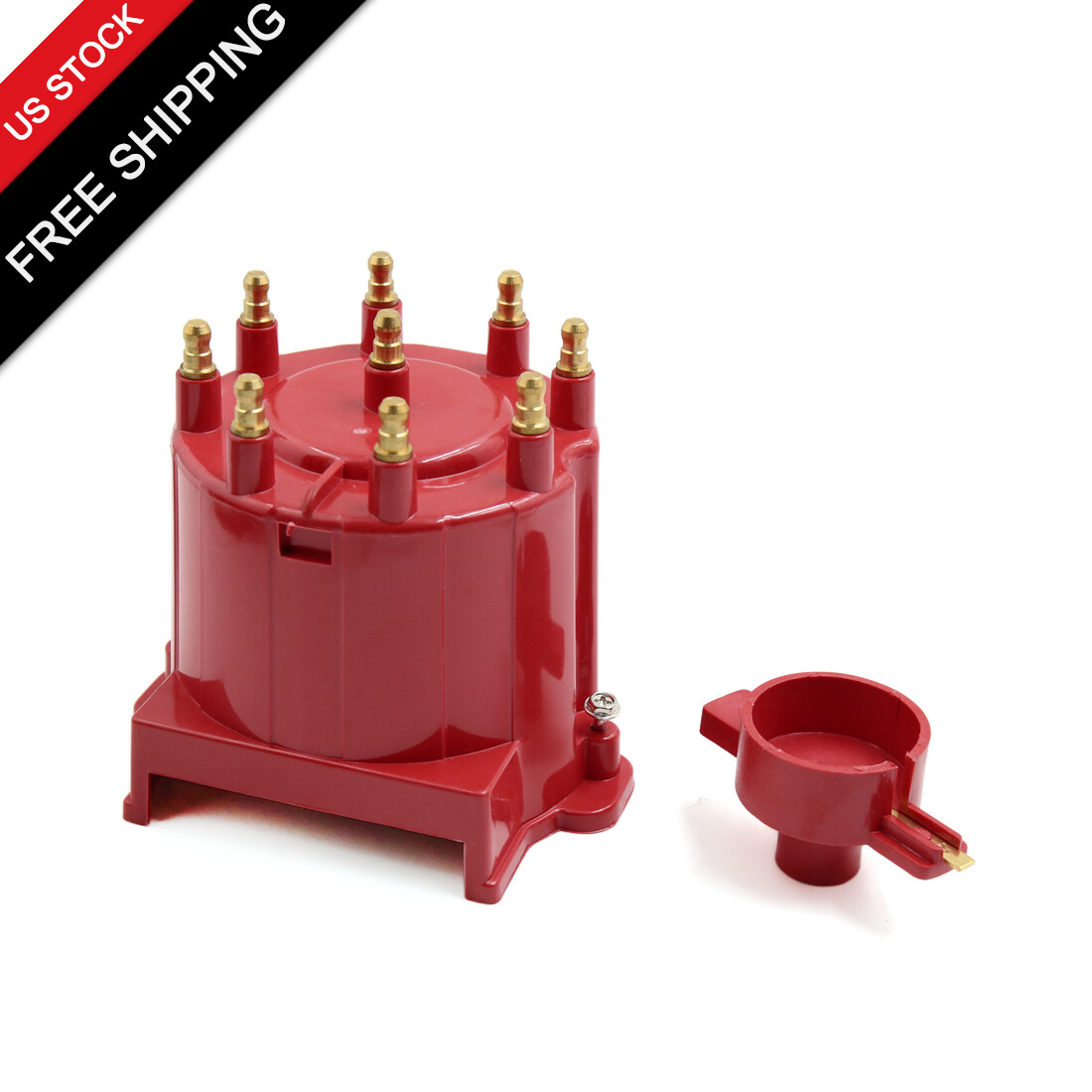 Ignition Distributor Cap and Rotor Kit External Coil for 1994-1996 GMC C2500