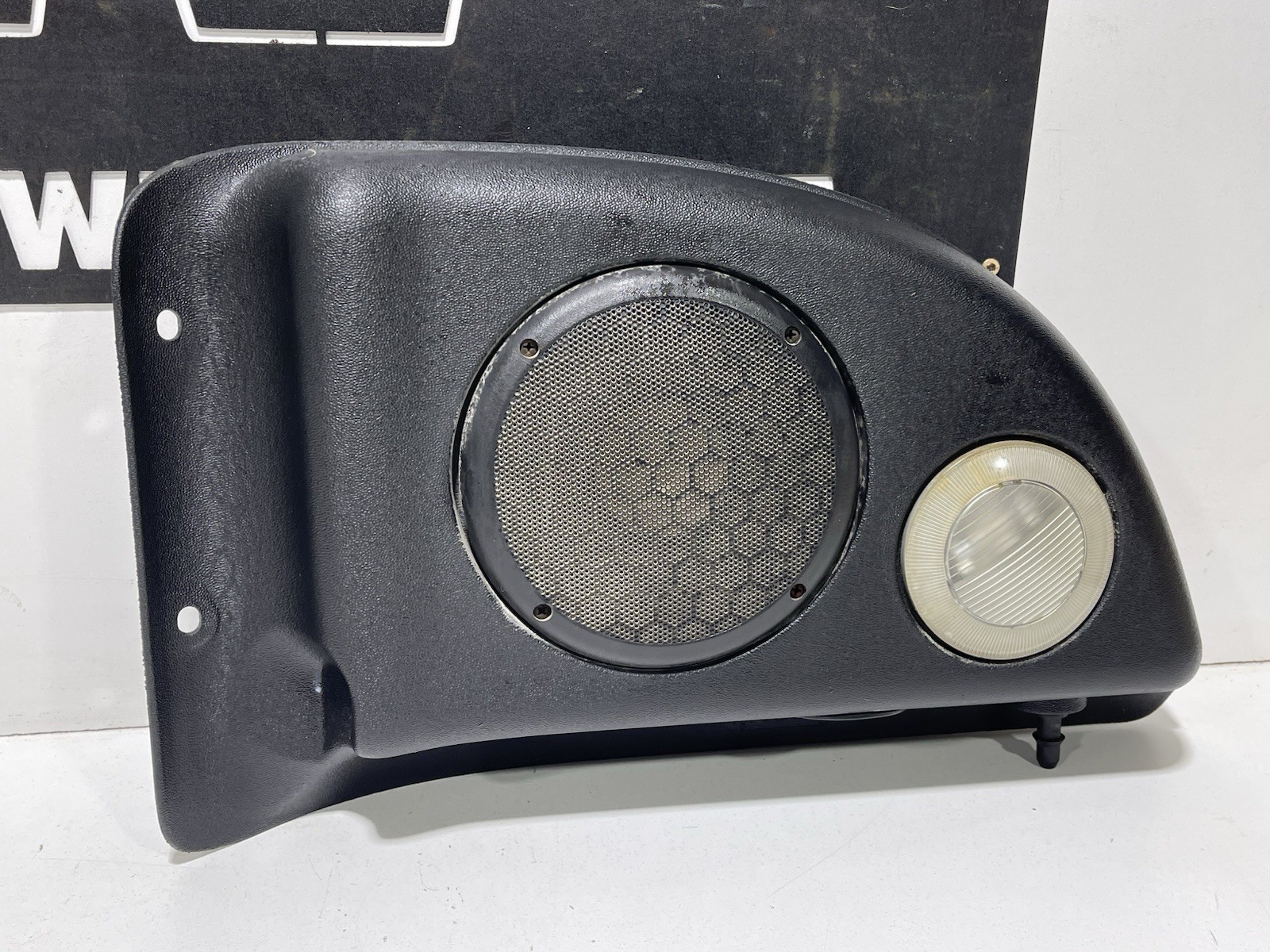 03-06 Jeep TJ Wrangler Overhead Speakers Sound Pods + BOLTS & Dome Light OEM CC