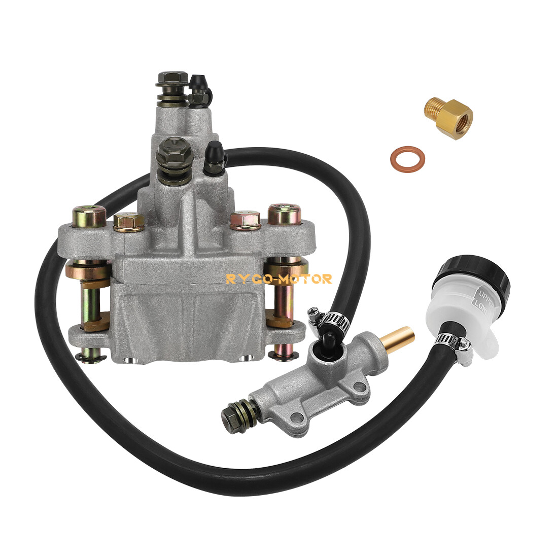 Rear Brake Caliper & Master Cylinder for Polaris Trail Blazer 250 330 Trail Boss