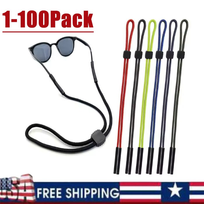 Sport Sunglass Neck Strap Eyeglass Read Glasses Neck Cord Lanyard Holder Lot
