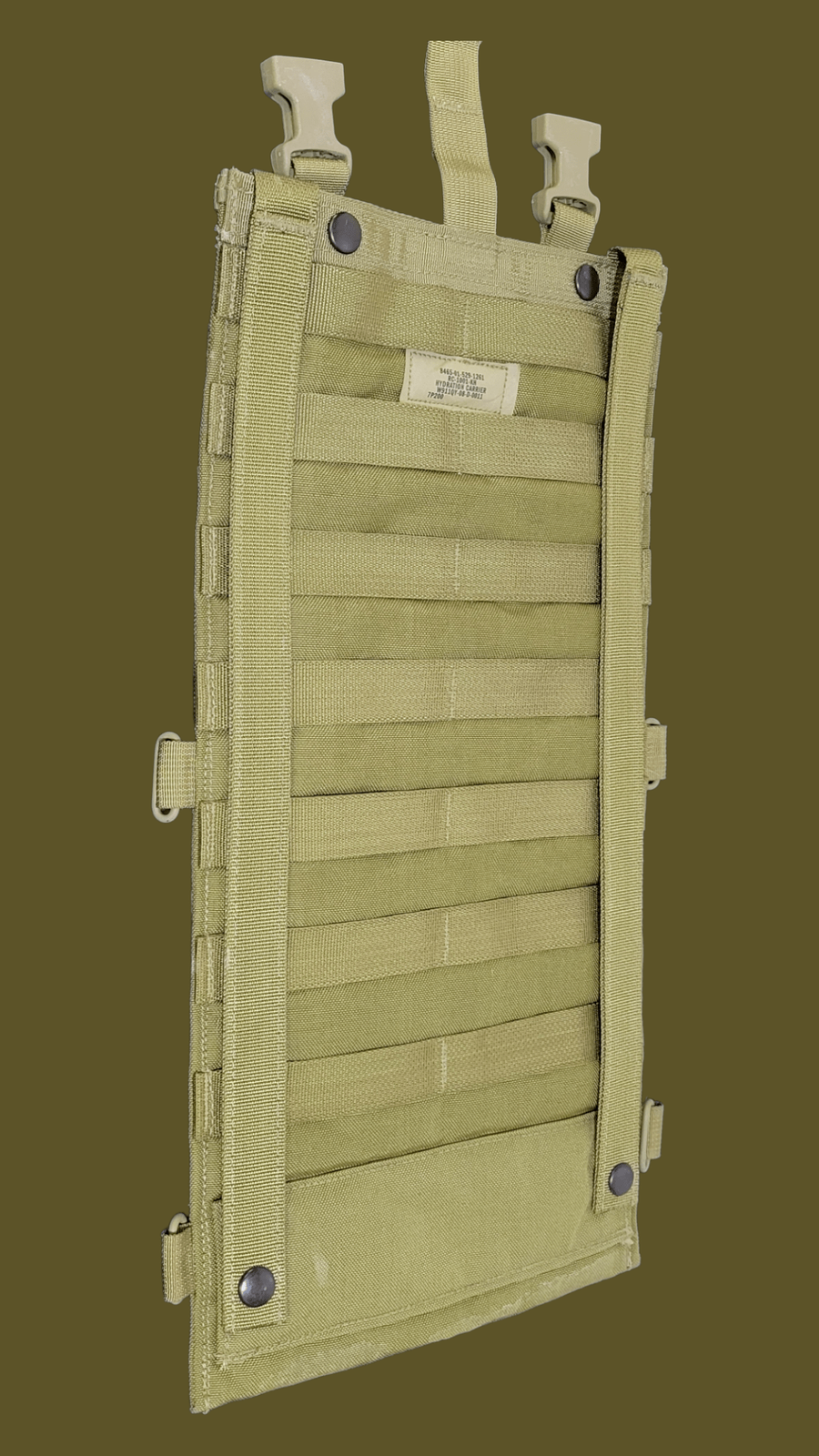 Eagle Industries Hydration Carrier, Insulated 100 oz Pouch Khaki, MOLLE, SFLCS