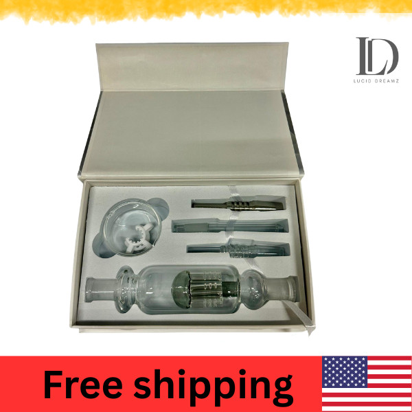 14mm White Glass Collector – Durable, Easy to Use & Clean