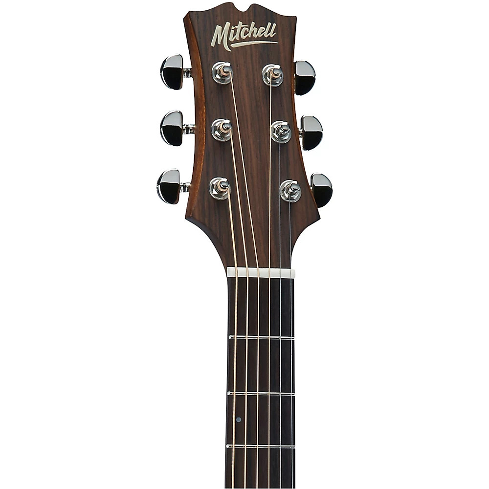 Mitchell T333CE-BST Solid Top Mahogany Auditorium Acoustic-Electric Guitar