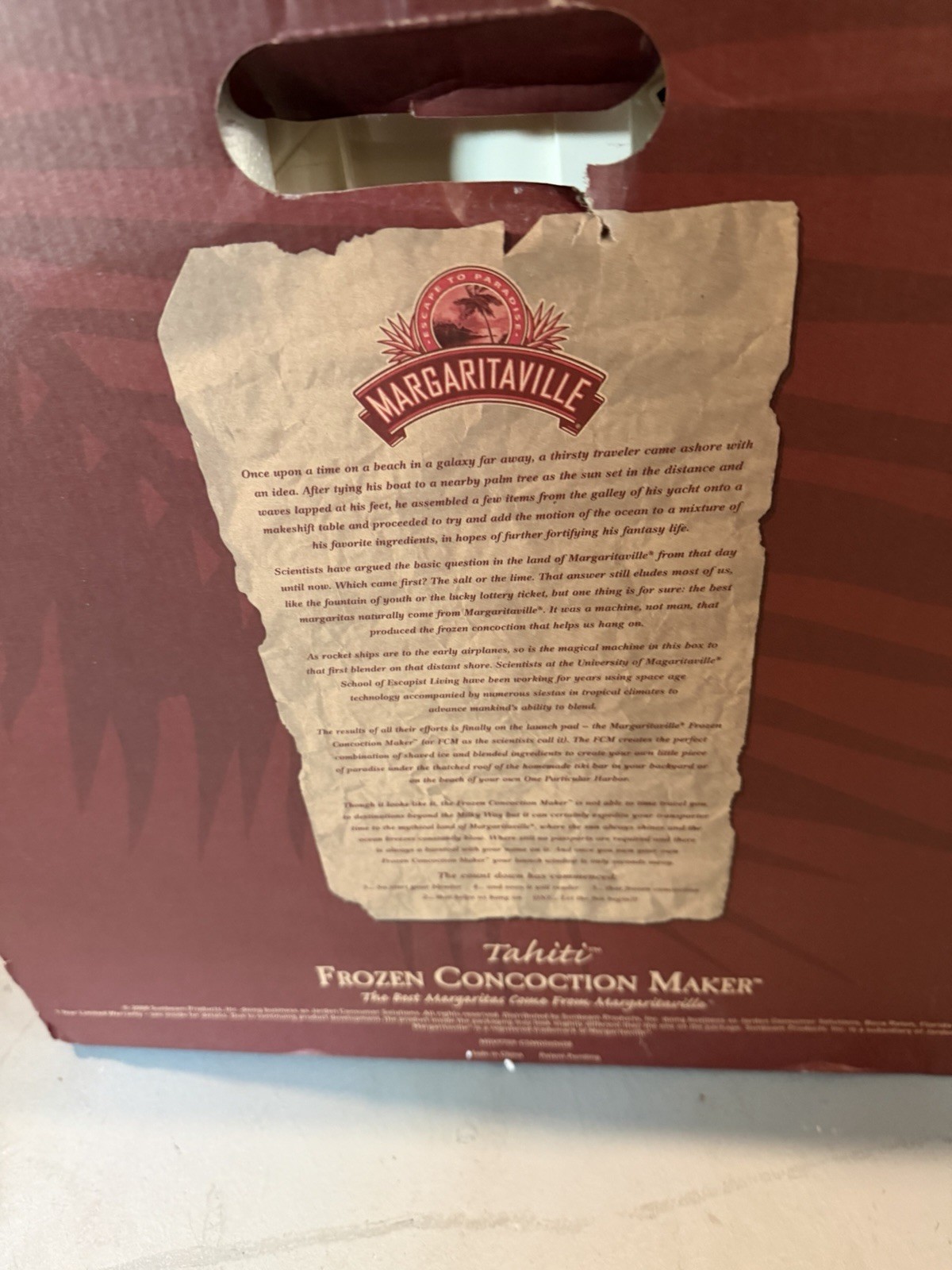 Margaritaville Tahiti Frozen Concoction Maker