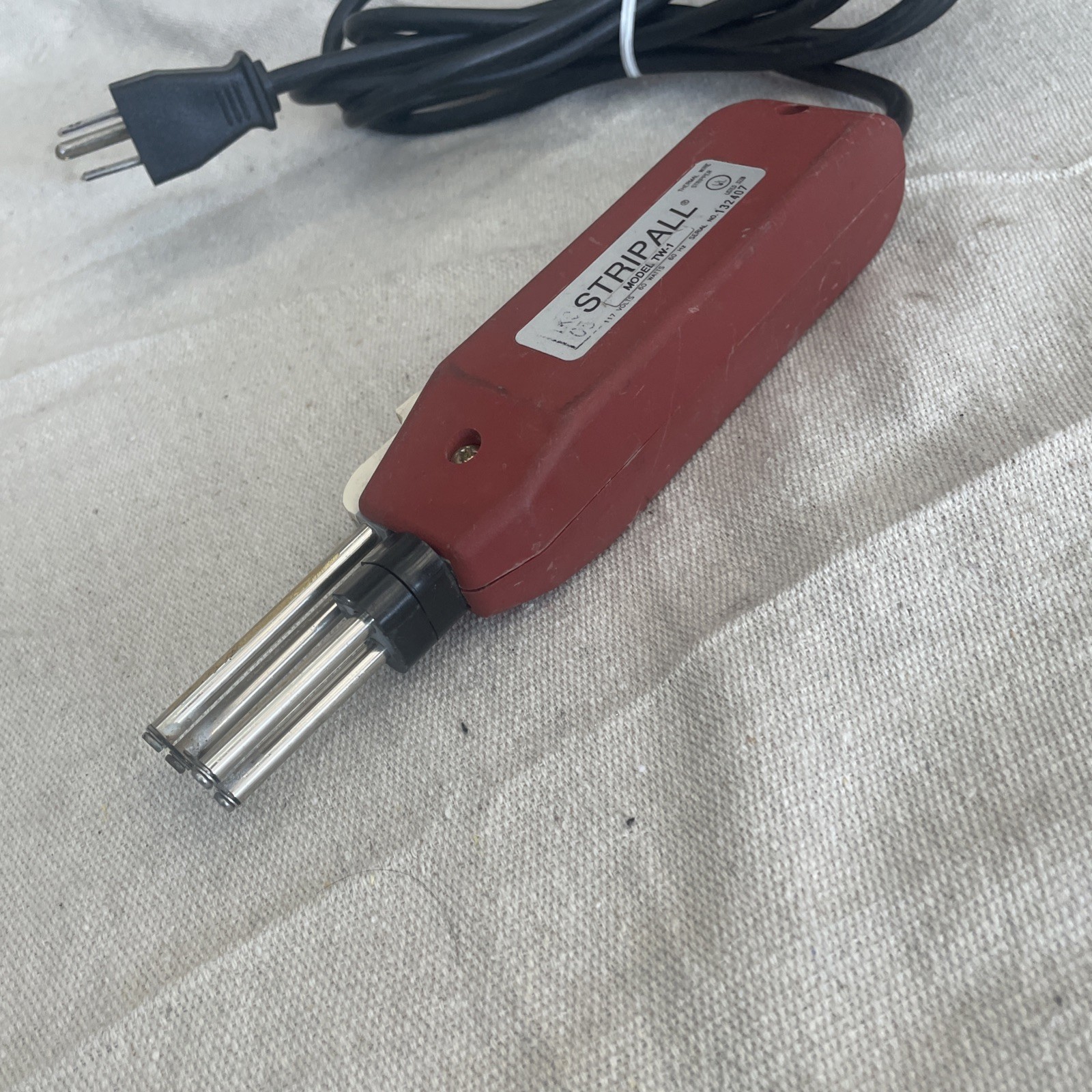 Teledyne Stripall Model TW-1 Thermal Electric Wire Stripper #B5