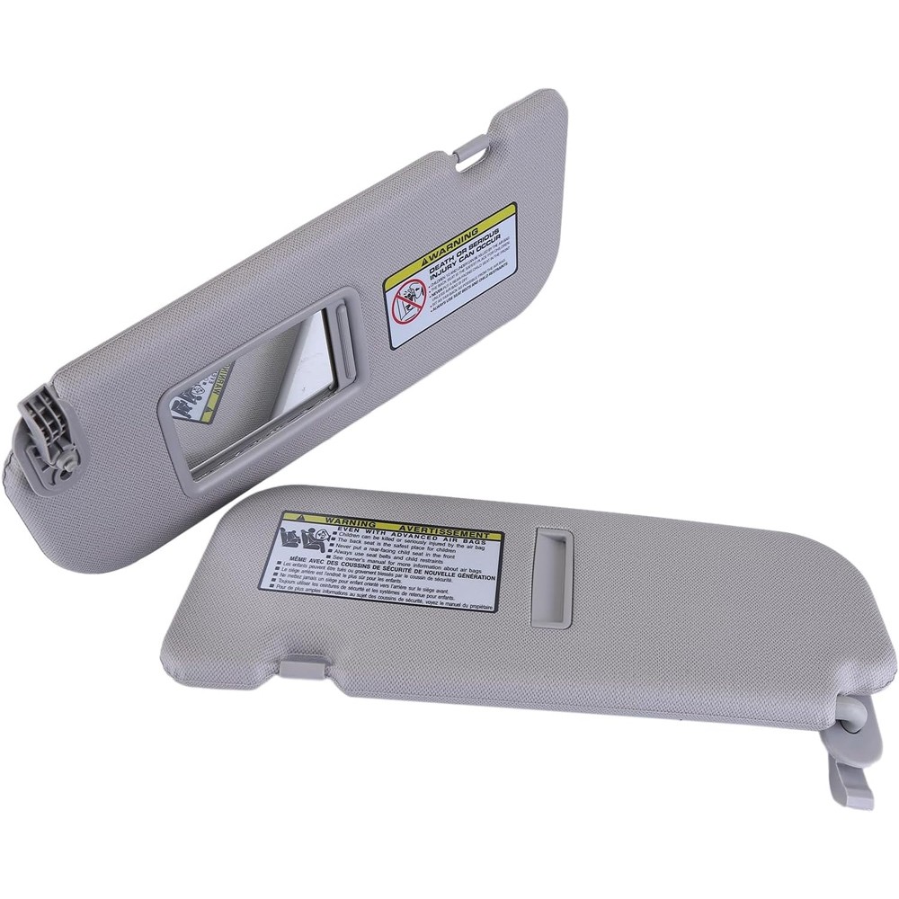 Pair Driver & Passenger Side Sun Visor Pair Set For 2012-2015 Hyundai Veloster