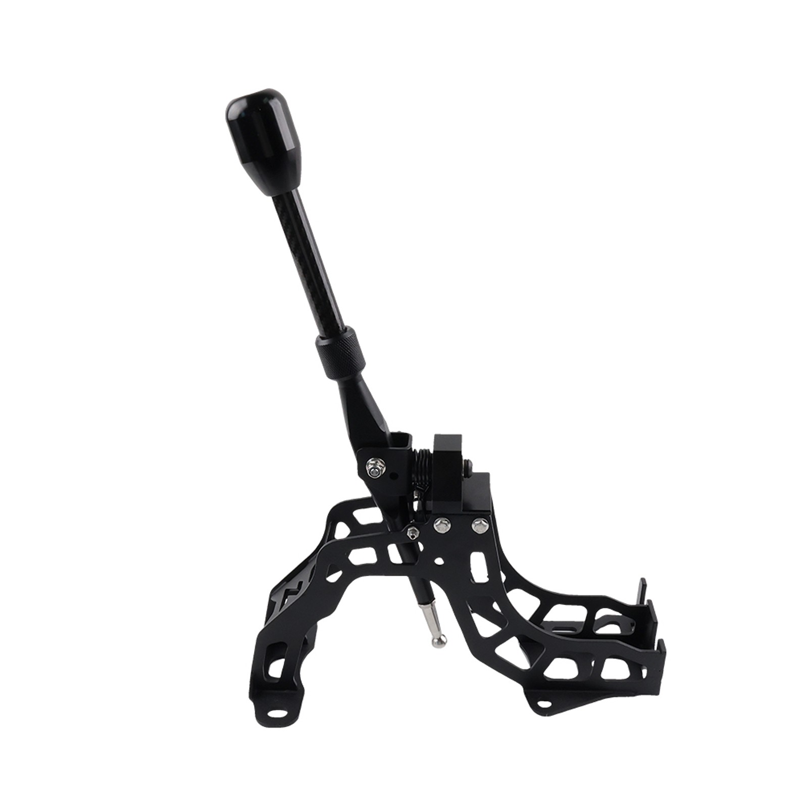 Billet Aluminum Short Shifter 5 Speed Gear Shift Knob Black for EVO 4/5/6/7/8 US