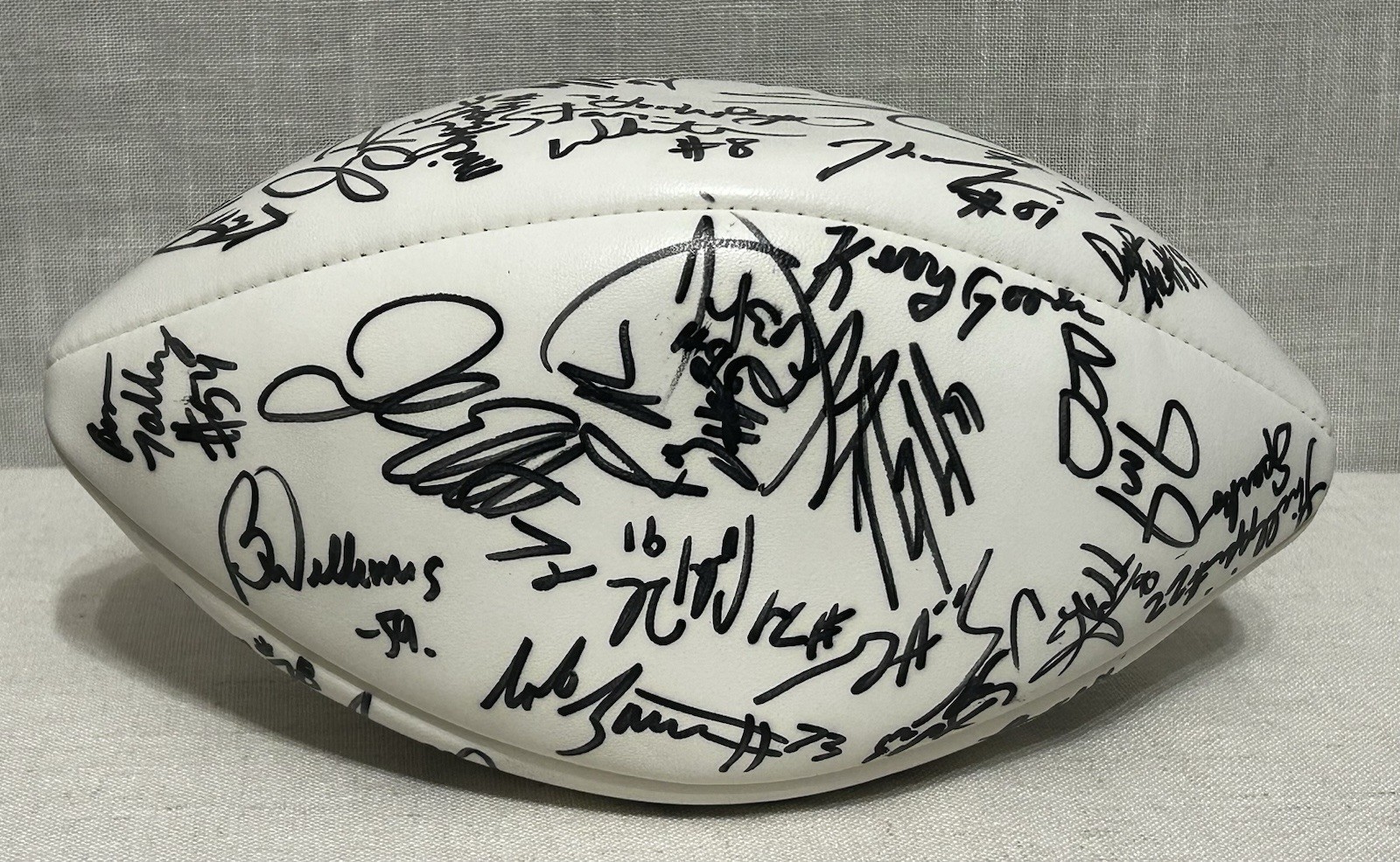 Authentic 1995 New York Giants Team Signed Football 25+ Autographs Walker Sehorn