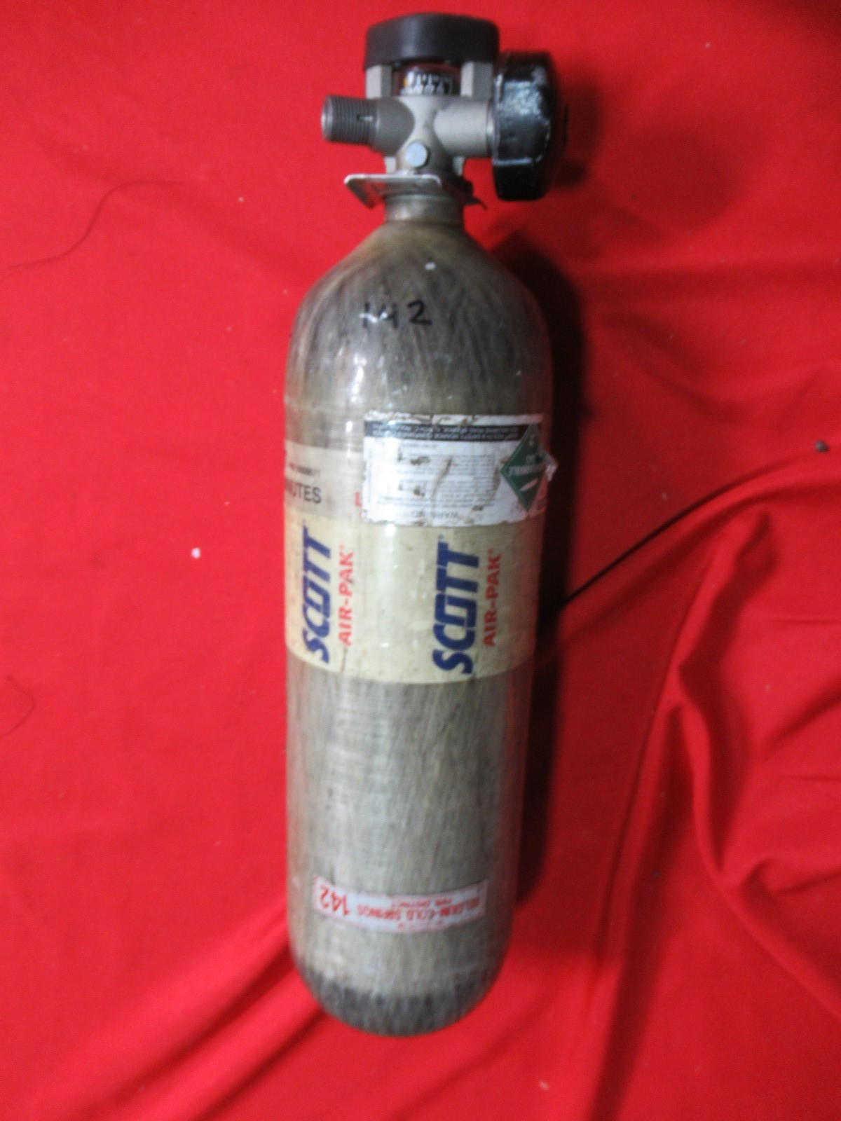 SCOTT 4500PSI 30 Min SCBA Bottle Tank Cylinder CGA347 valve Paintball Air gun