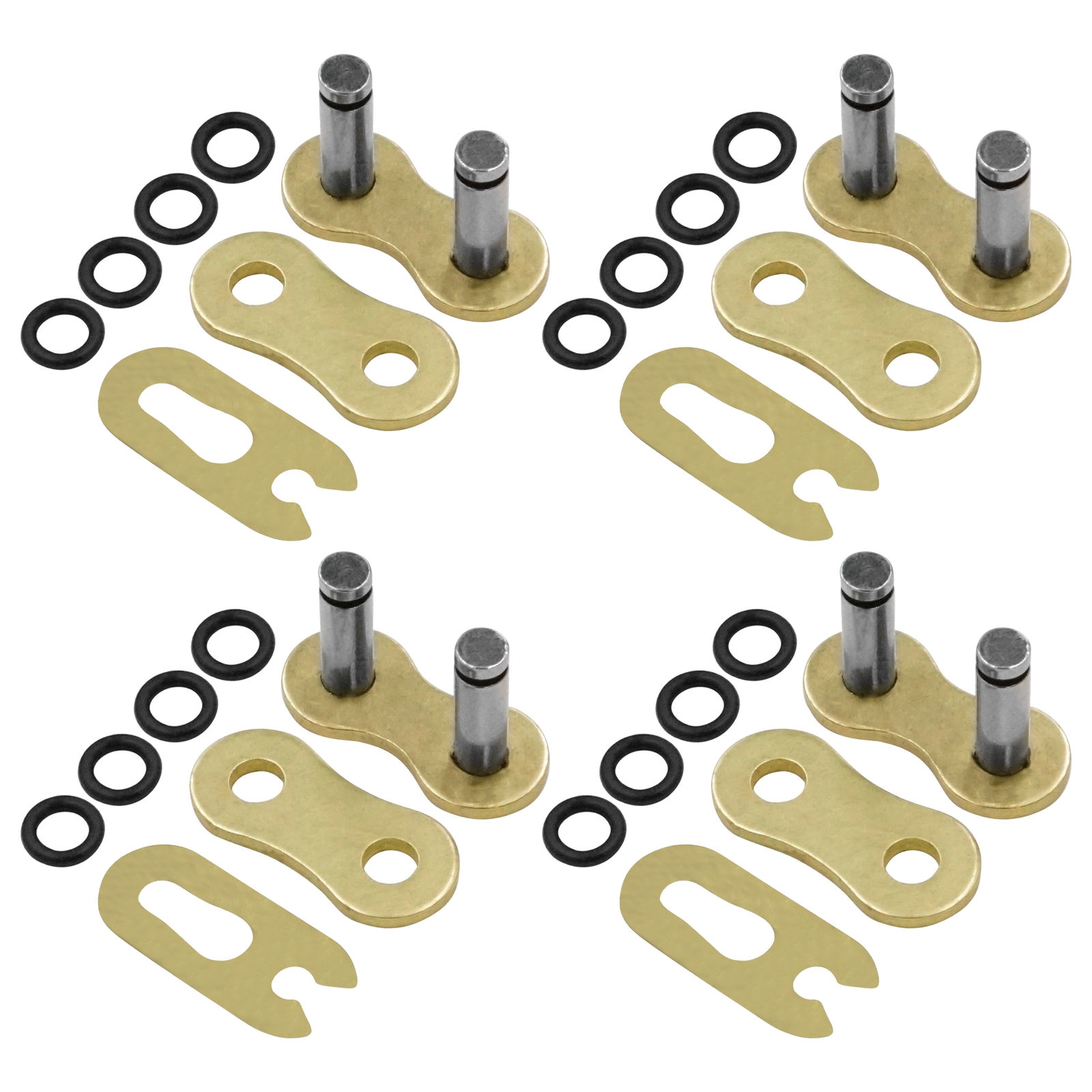 520 Chain Master Link with O Ring For Motorcycle Bike ATV Connecting Link Gold