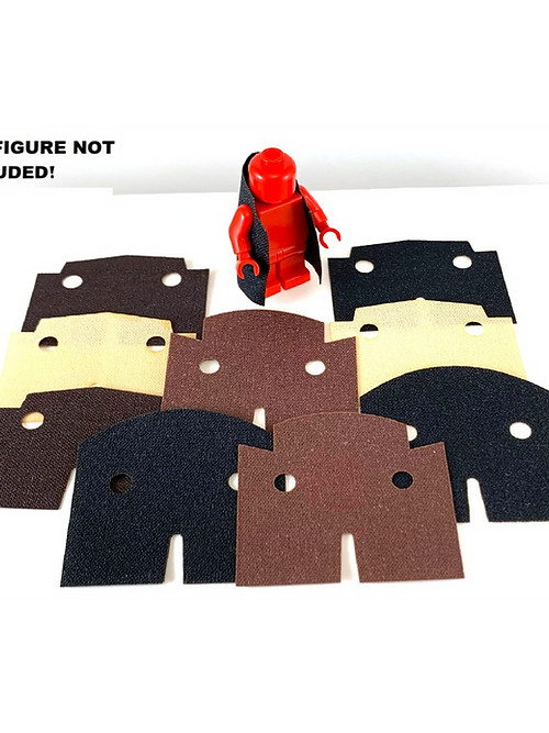 Custom Trench Coat Variety Pack Cloth Accessory for Minifigures -by BKB