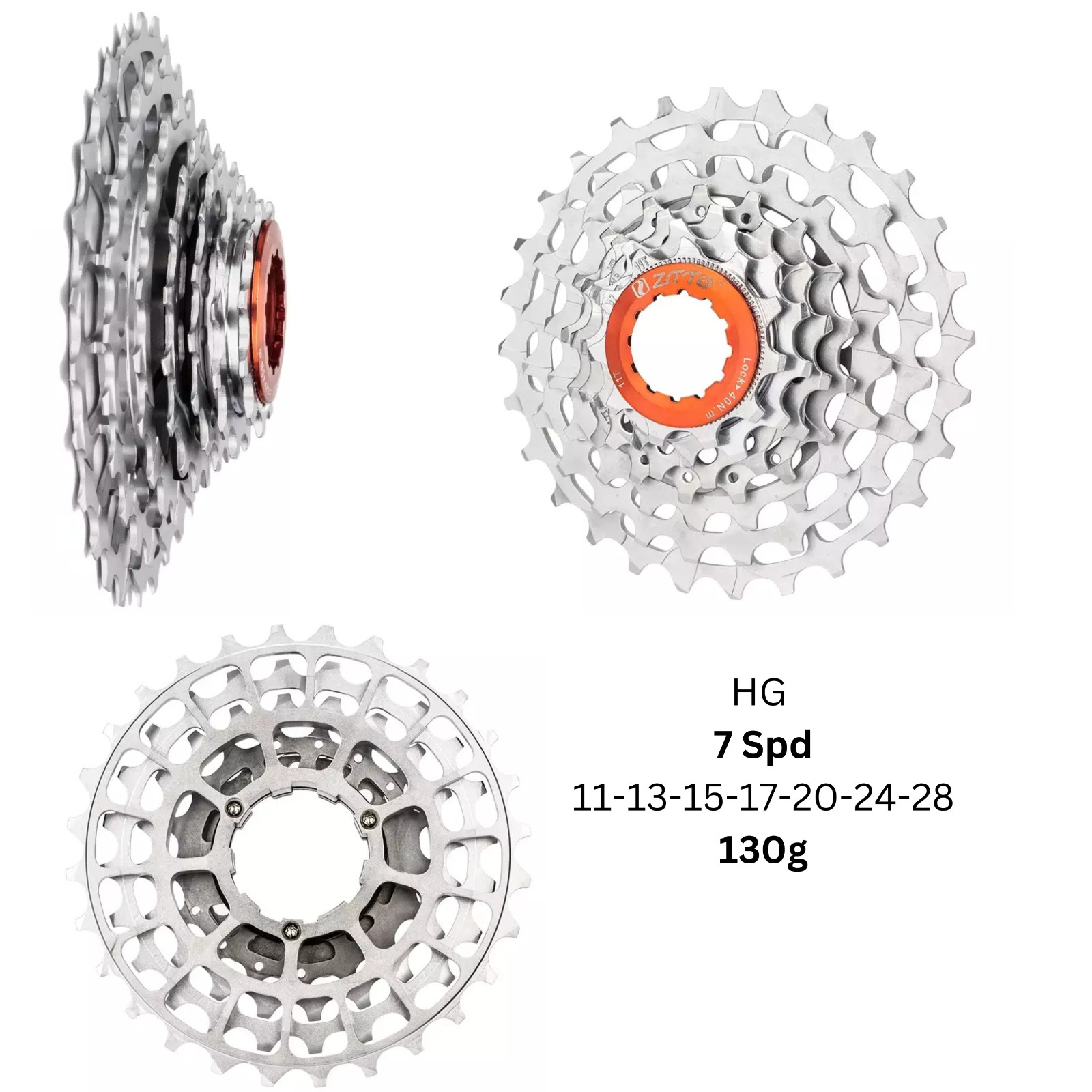 Bicycle 7/8/9/10/11 Speed Cassette HG Ultra Light Bike Gear Road Gravel Mountain