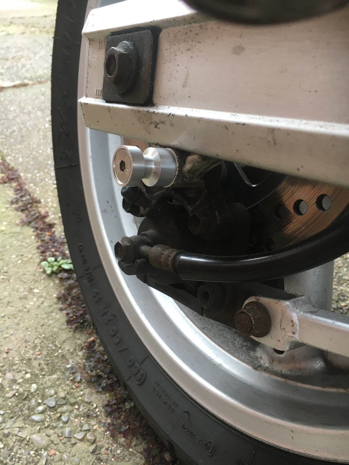 Aluminium Paddock Stand Bobbins, M8 Fitment, Honda Suzuki, Made in the UK