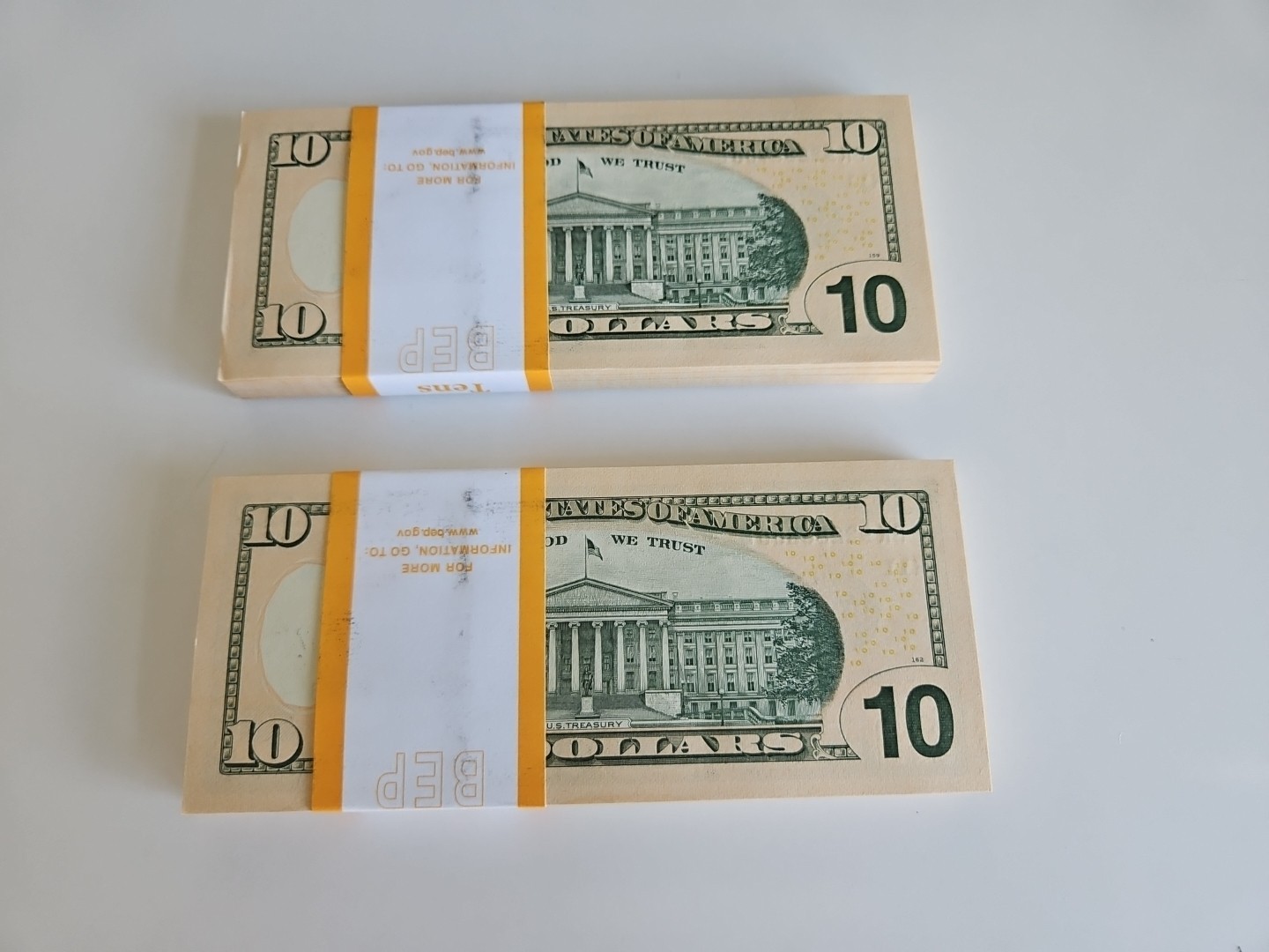 200 $10 BILLS $2000 VALUE CONSECUTIVE UNCIRCULATED CRISPY FRESH FAST SHIPPING !