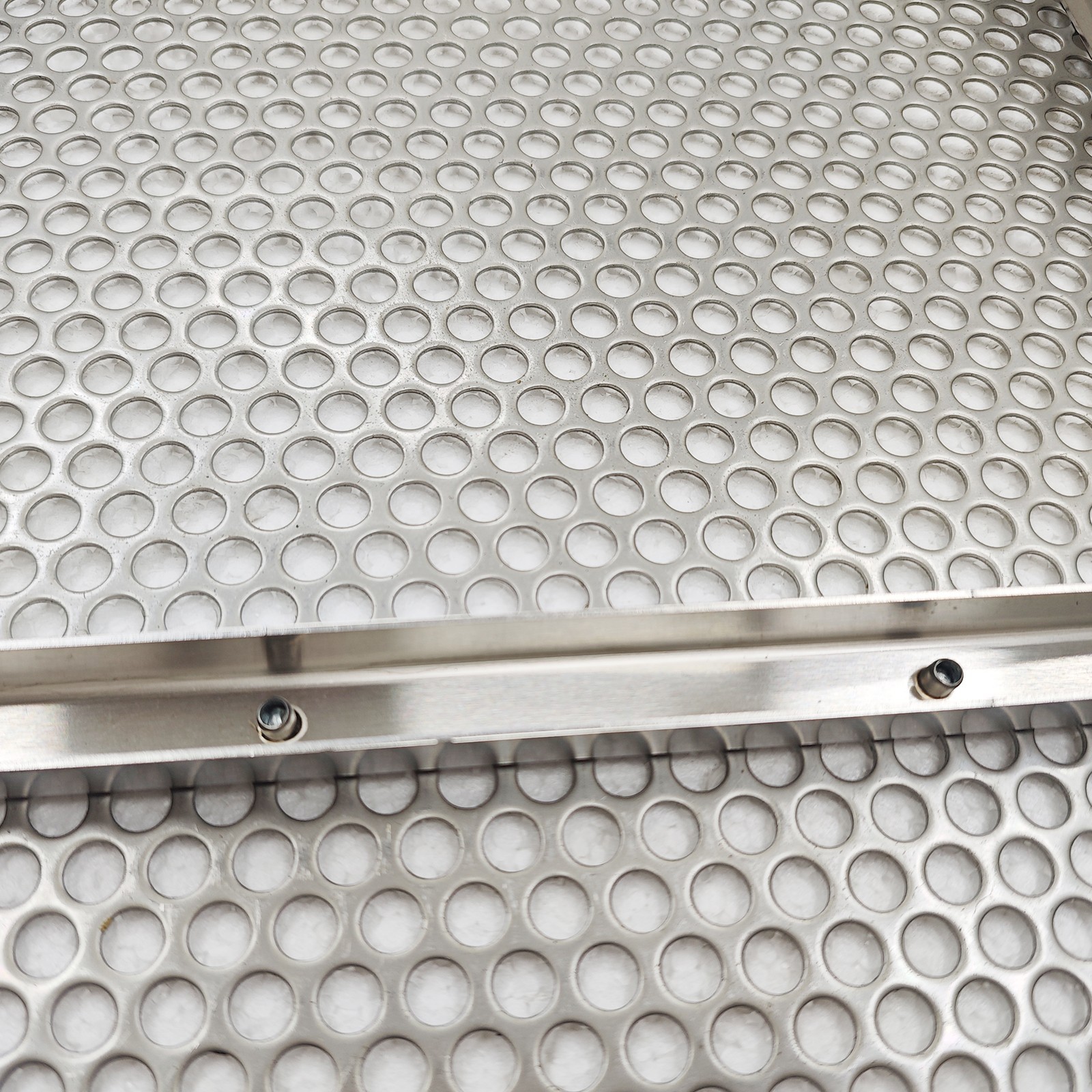 3-Layers 3/6/8mm Sieve 110V Full Stainless Steel Sifter Linear Vibrating Screen