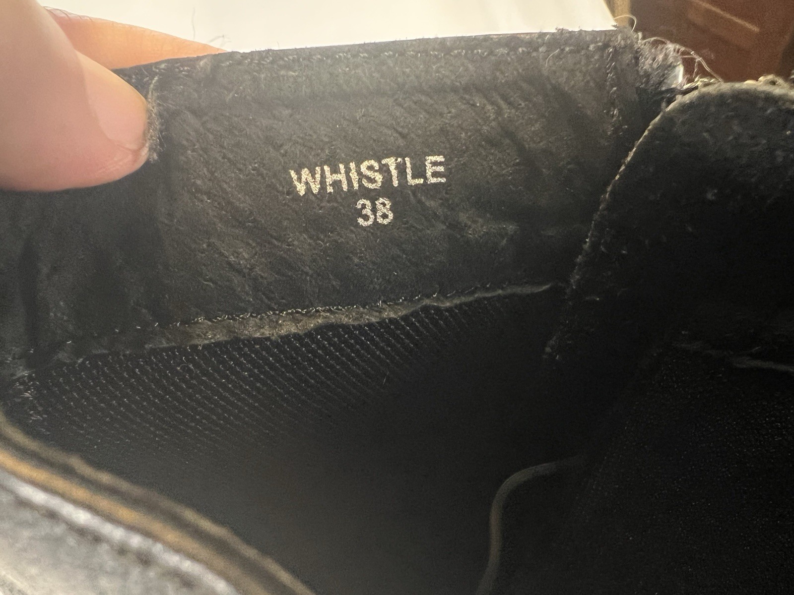 Bernie Mev Women's Whistle Knee High Blk Leather Boot Buttons Size 38 Steampunk