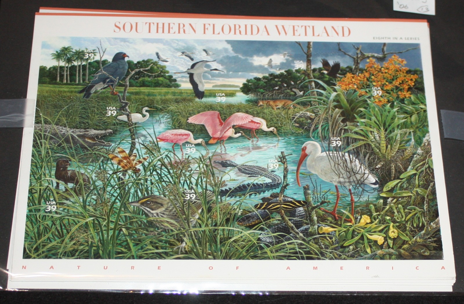 2006 - U.S. POSTAGE - MNH SHEET OF 10 STAMPS - SC# 4099 - FLORIDA WETLAND