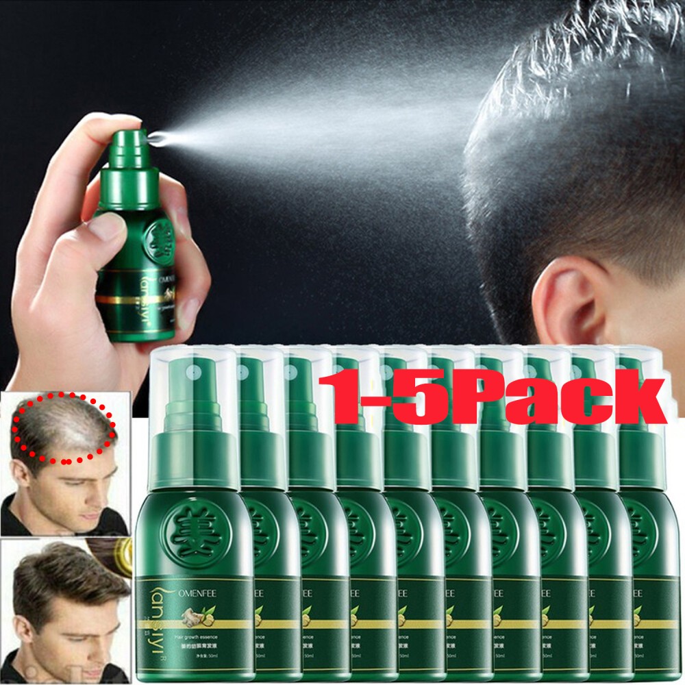 100% Pure Herbal Hair Growth Oil Shampoo Anti hair Loss Hair Regrowth Treatment